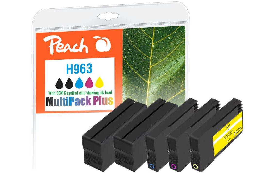 Peach Tinte HP Nr. 963 Multi-Pack Plus C/M/Y/BK