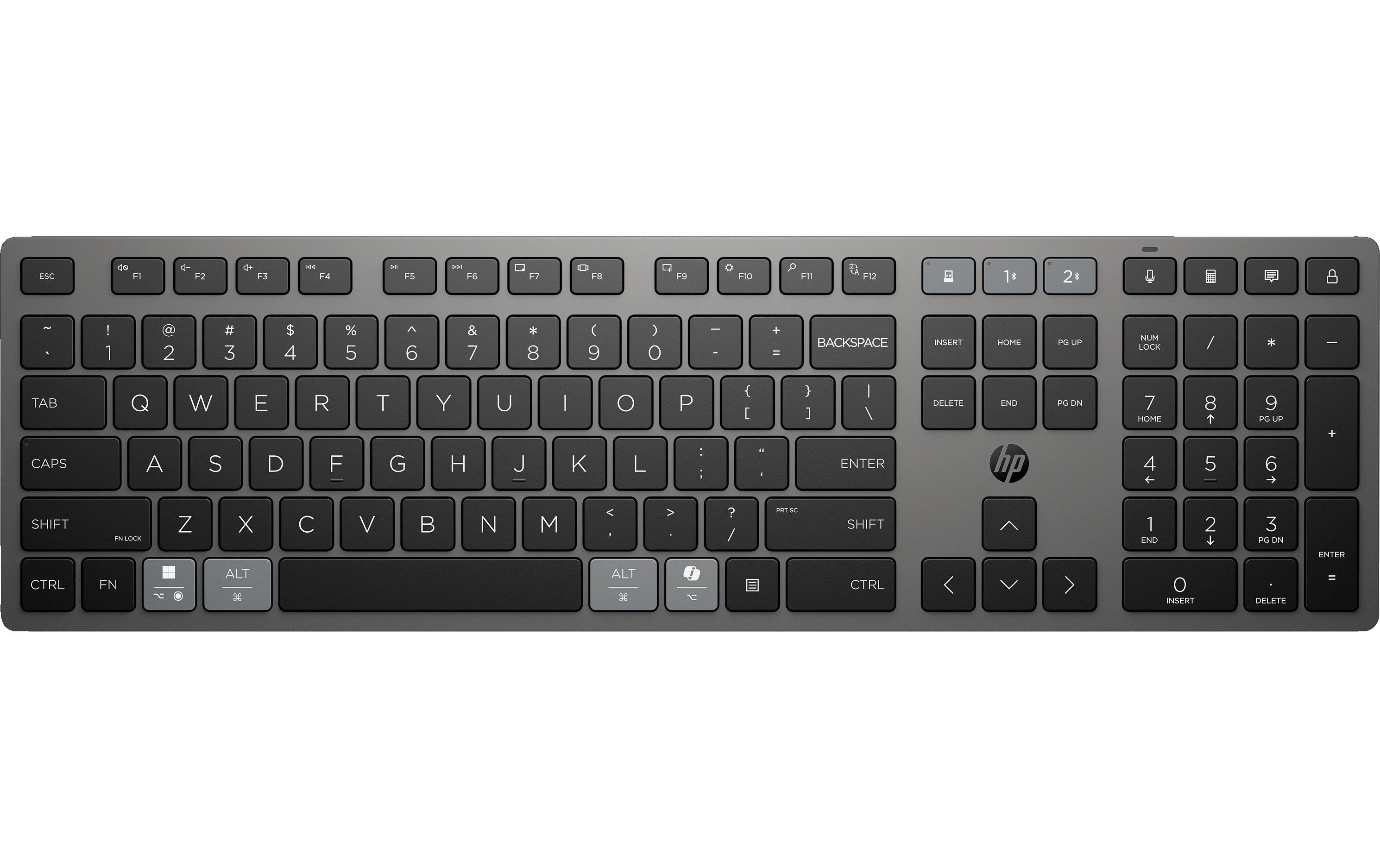 HP Tastatur 725 Multi-Device Rechargeable Wireless