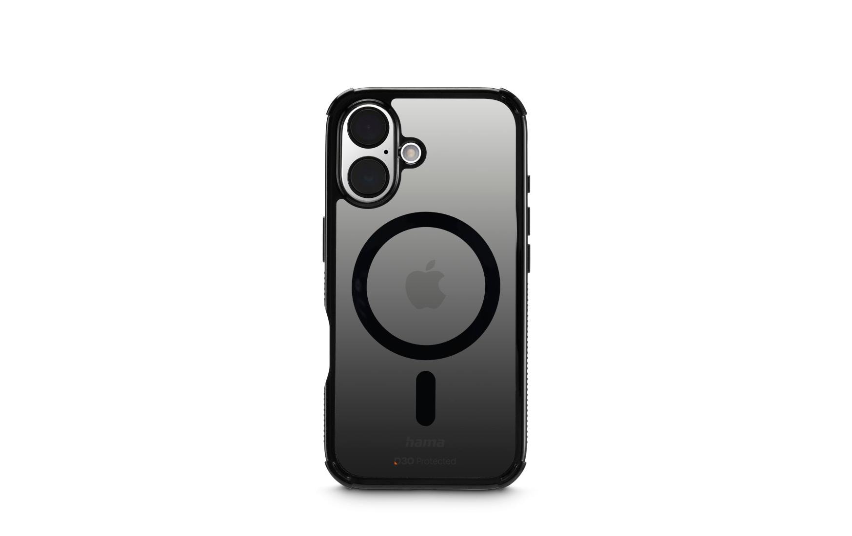 Hama Back Cover Extreme Protect iPhone 16 Schwarz