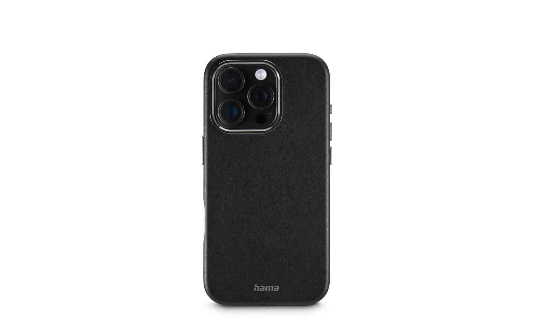 Hama Back Cover Premium iPhone 16 Pro Schwarz