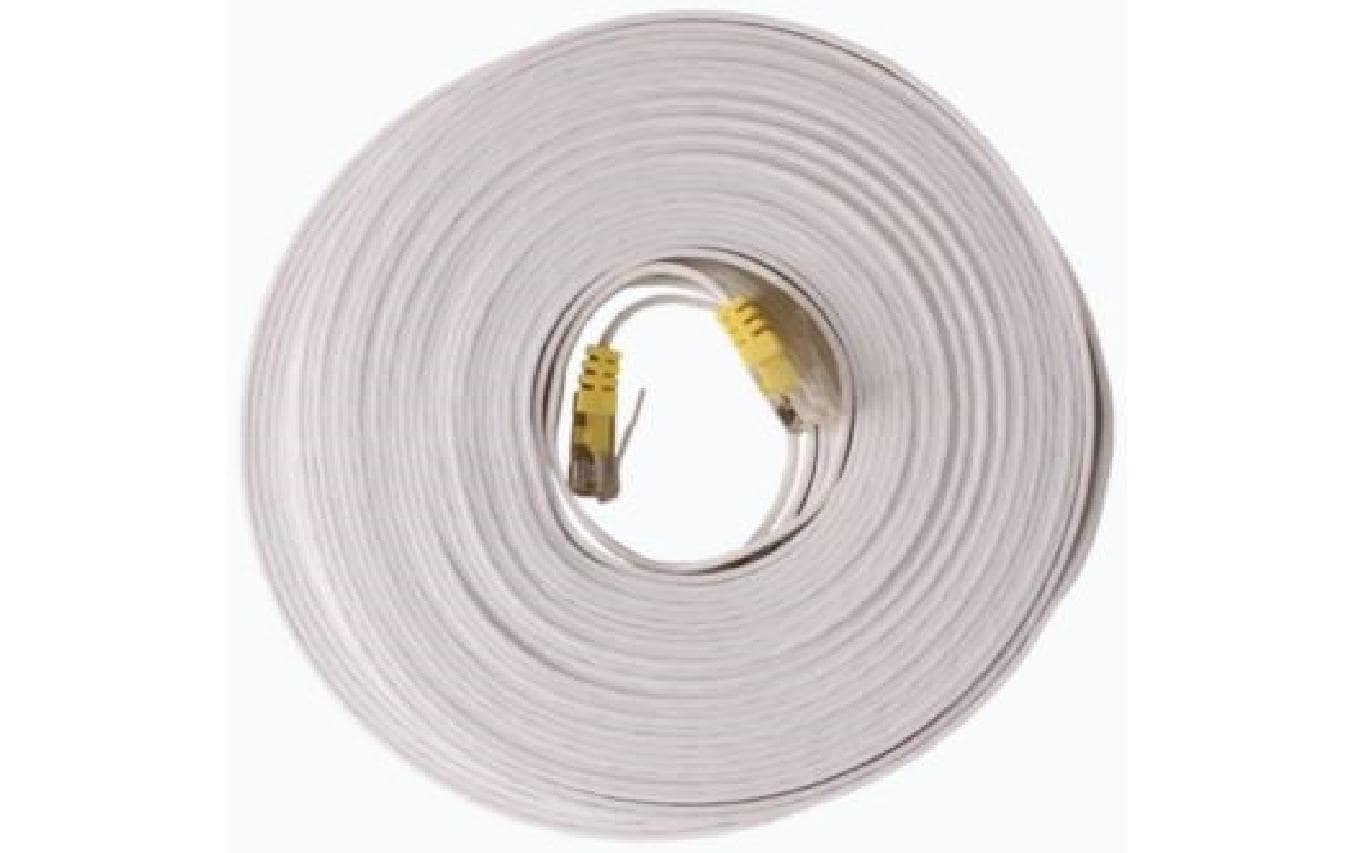 Swisscom Patchkabel RJ-45 - RJ-45, Cat 6A, UTP, 15 m, Weiss
