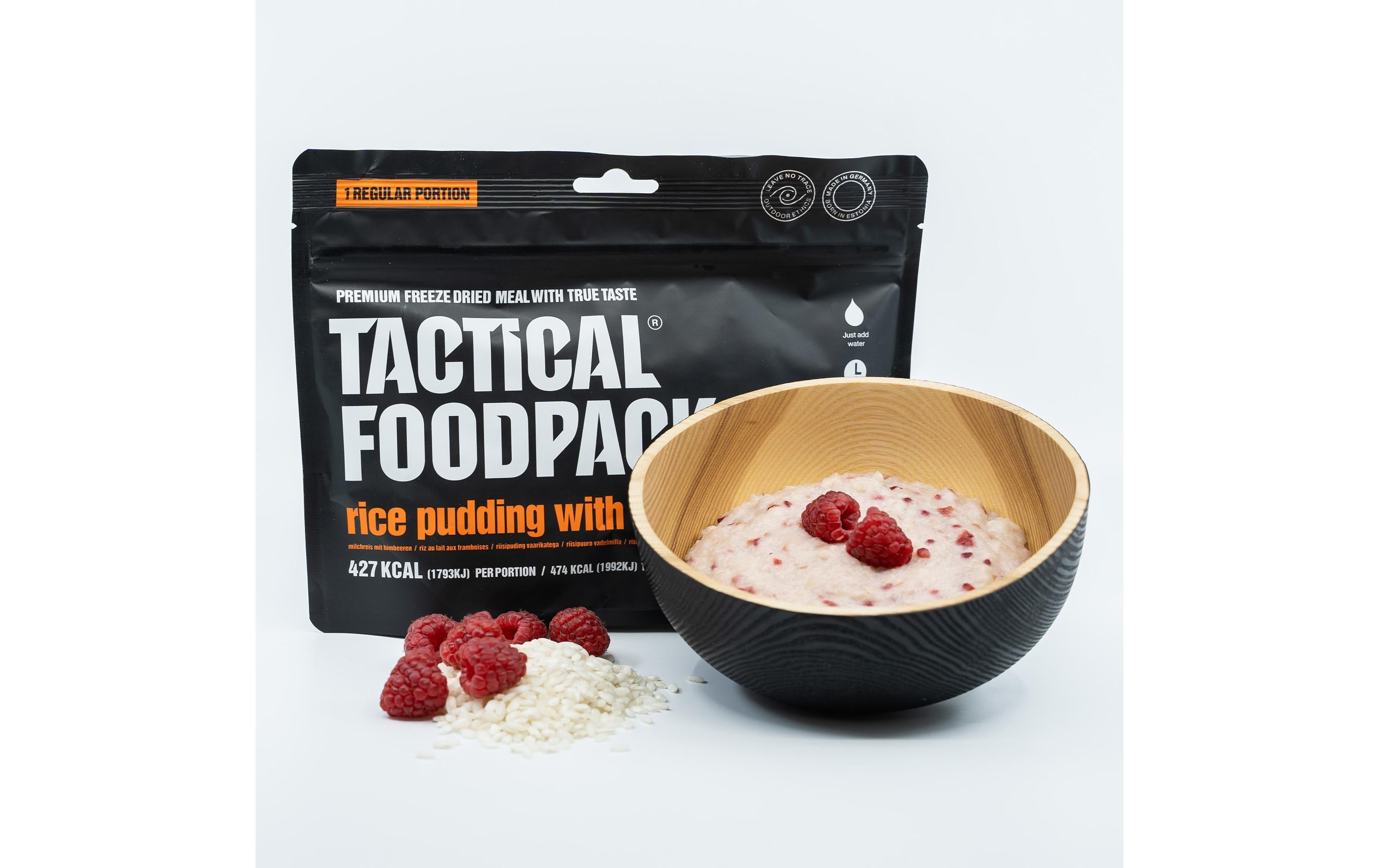Tactical Foodpack Frühstück Rice Pudding and Berries