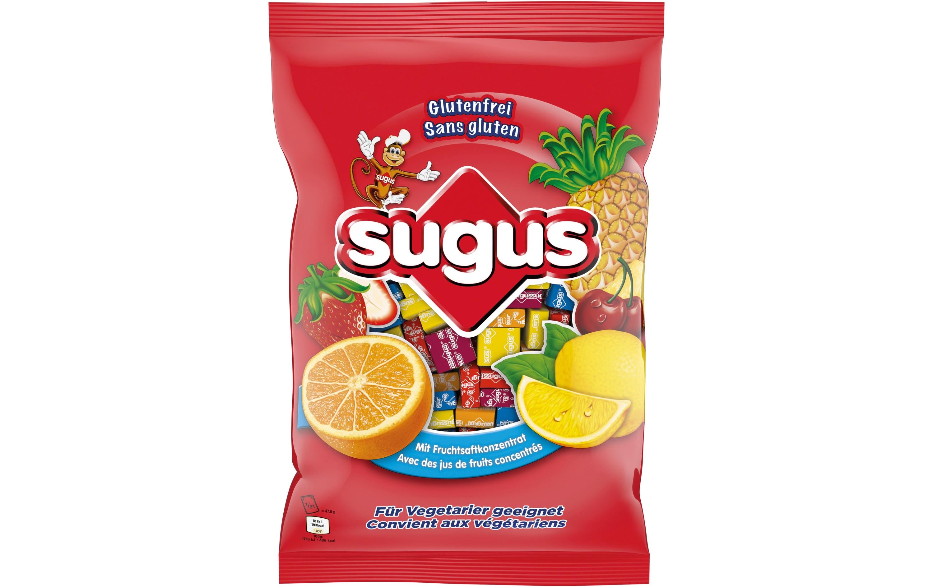 Sugus Kaubonbon glutenfrei 1000 g