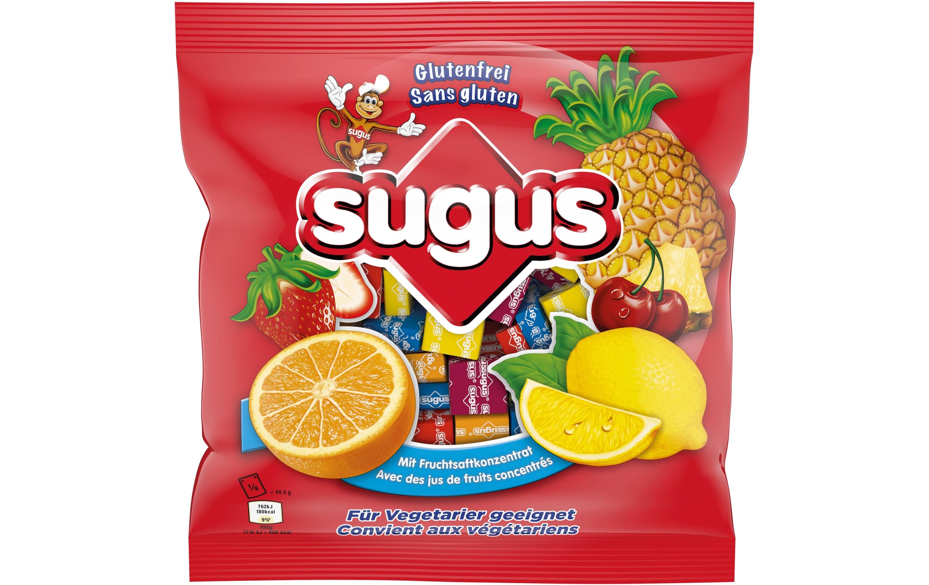 Sugus Kaubonbon glutenfrei 400 g