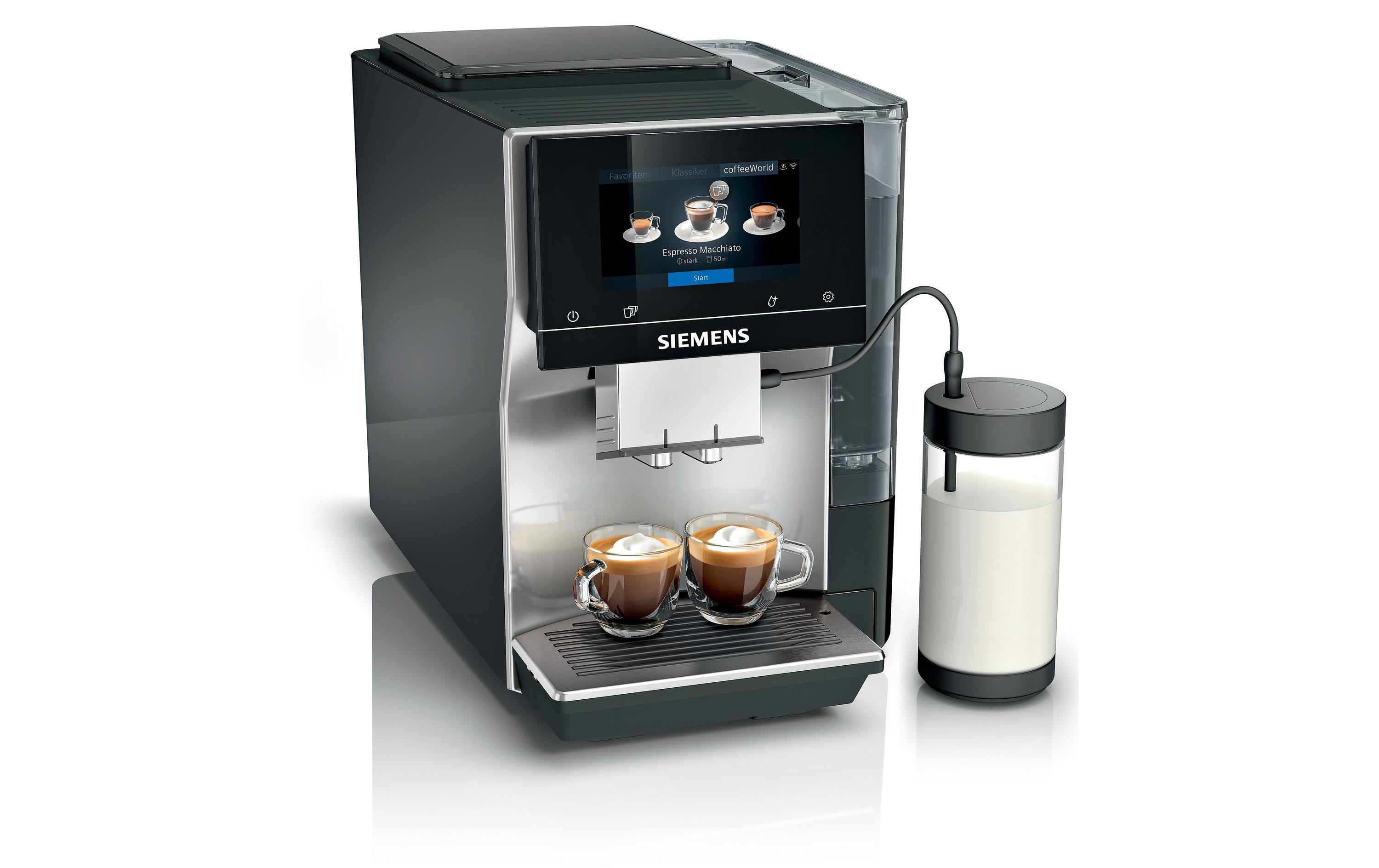 Siemens Kaffeevollautomat EQ700 Classic Inox Silver Metallic