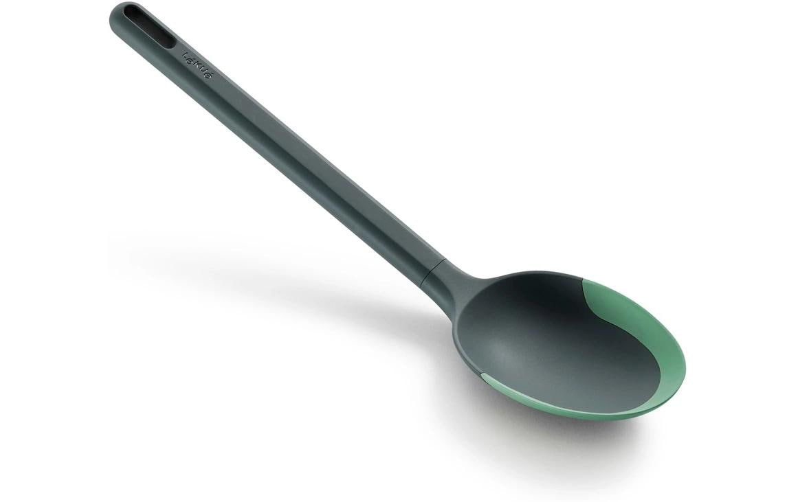 Lékué Servierlöffel PBT/Silikon, Grün/Schwarz