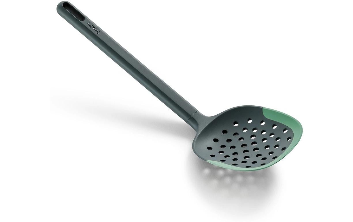 Lékué Schaumlöffel PBT/Silikon, Grün/Schwarz