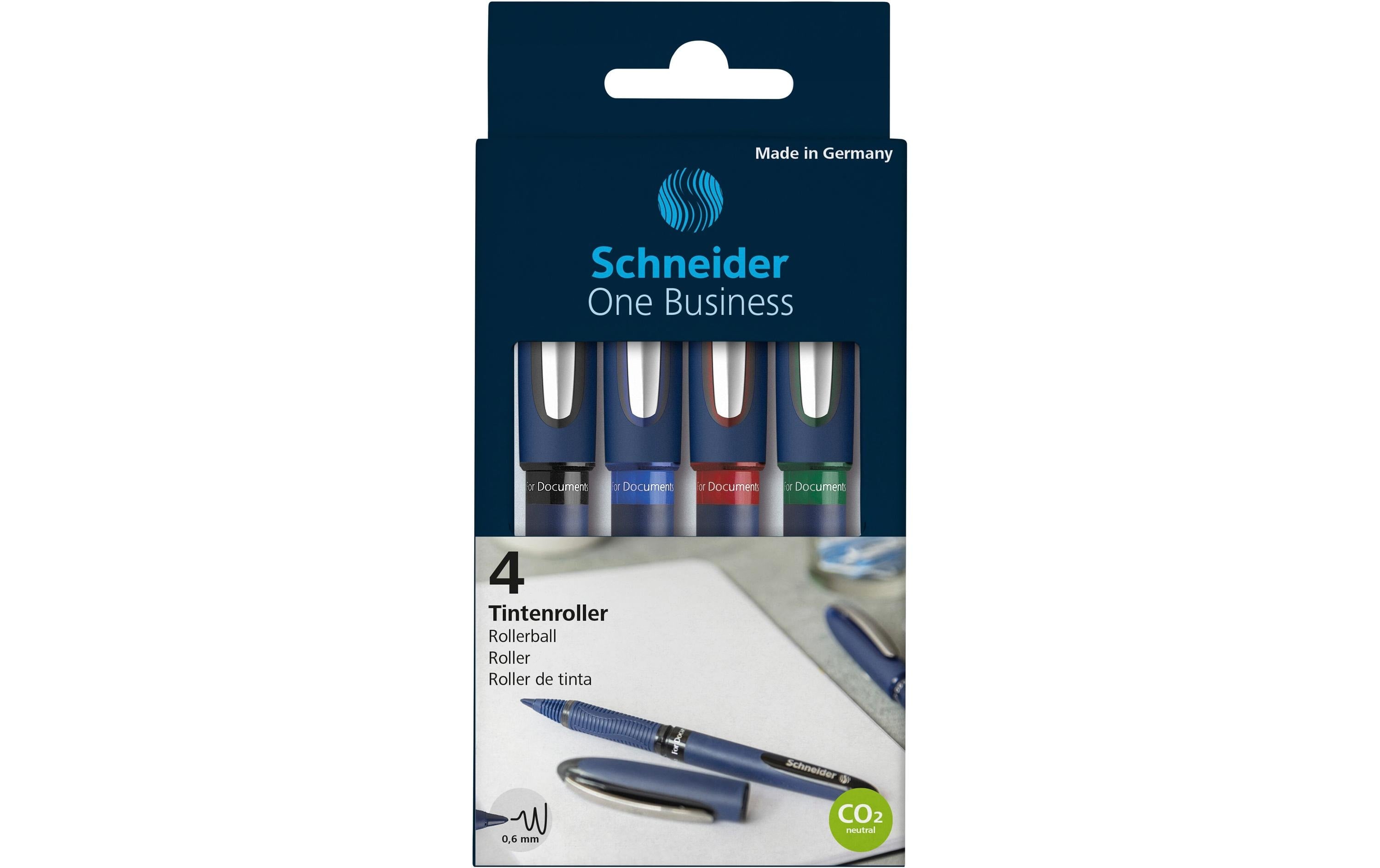 Schneider Rollerball One Business 4er Set