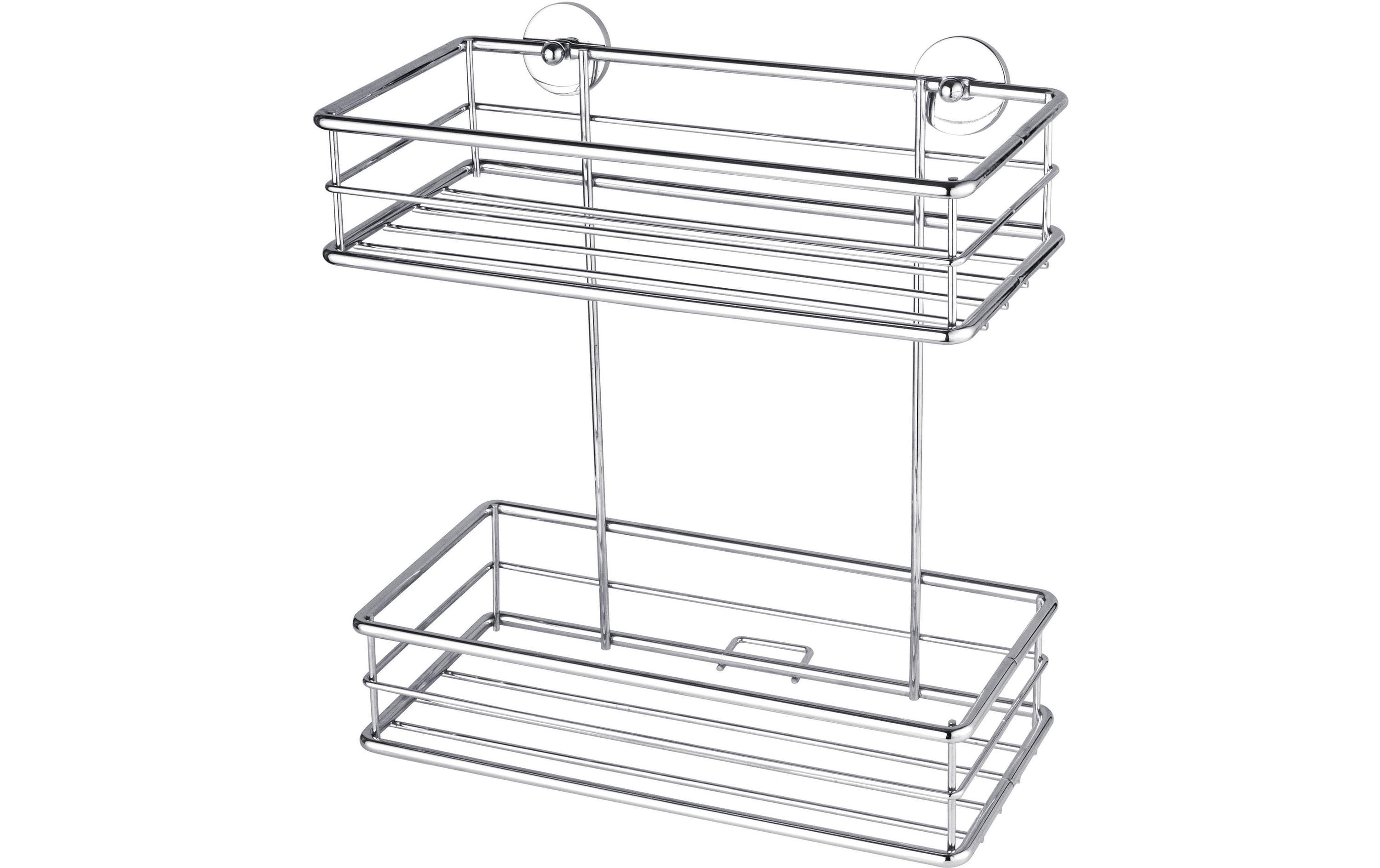 tesa Bad-Utensilienhalter Baath+ Silber, Stahl