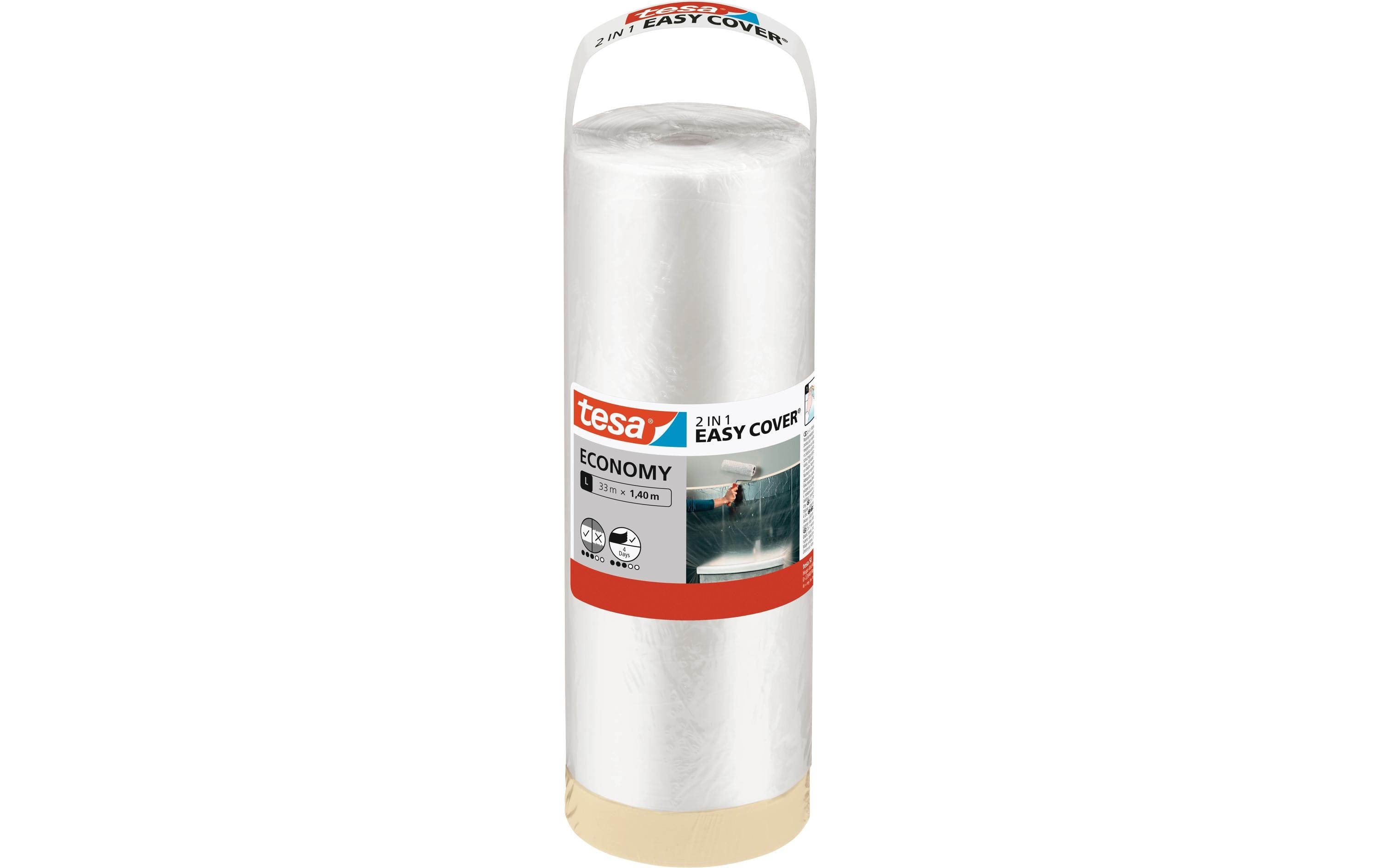 tesa Abdeckfolie Easy Cover Economy Refill 33m x 1.4m