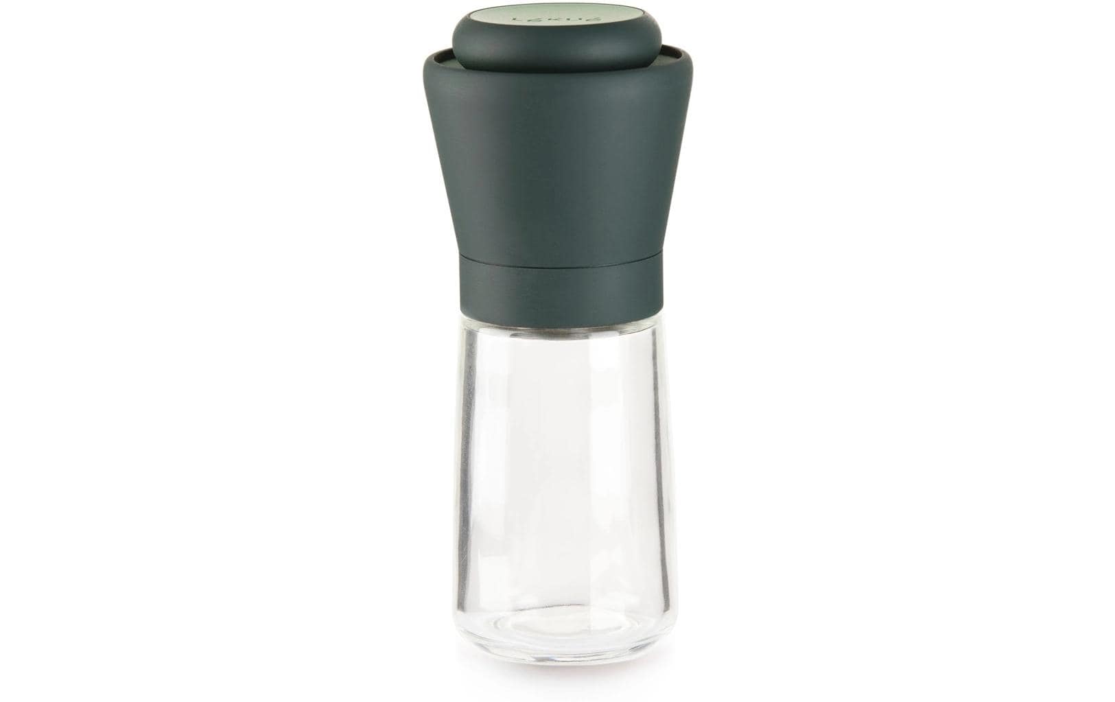 Lékué Salz- oder Pfeffermühle Glas, 15.2 cm, Grau