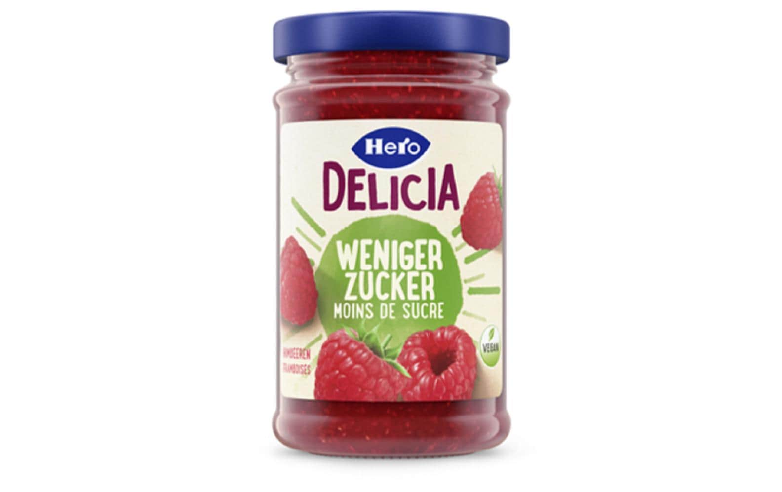 Hero Brotaufstrich Himbeerkonfitüre 220 g