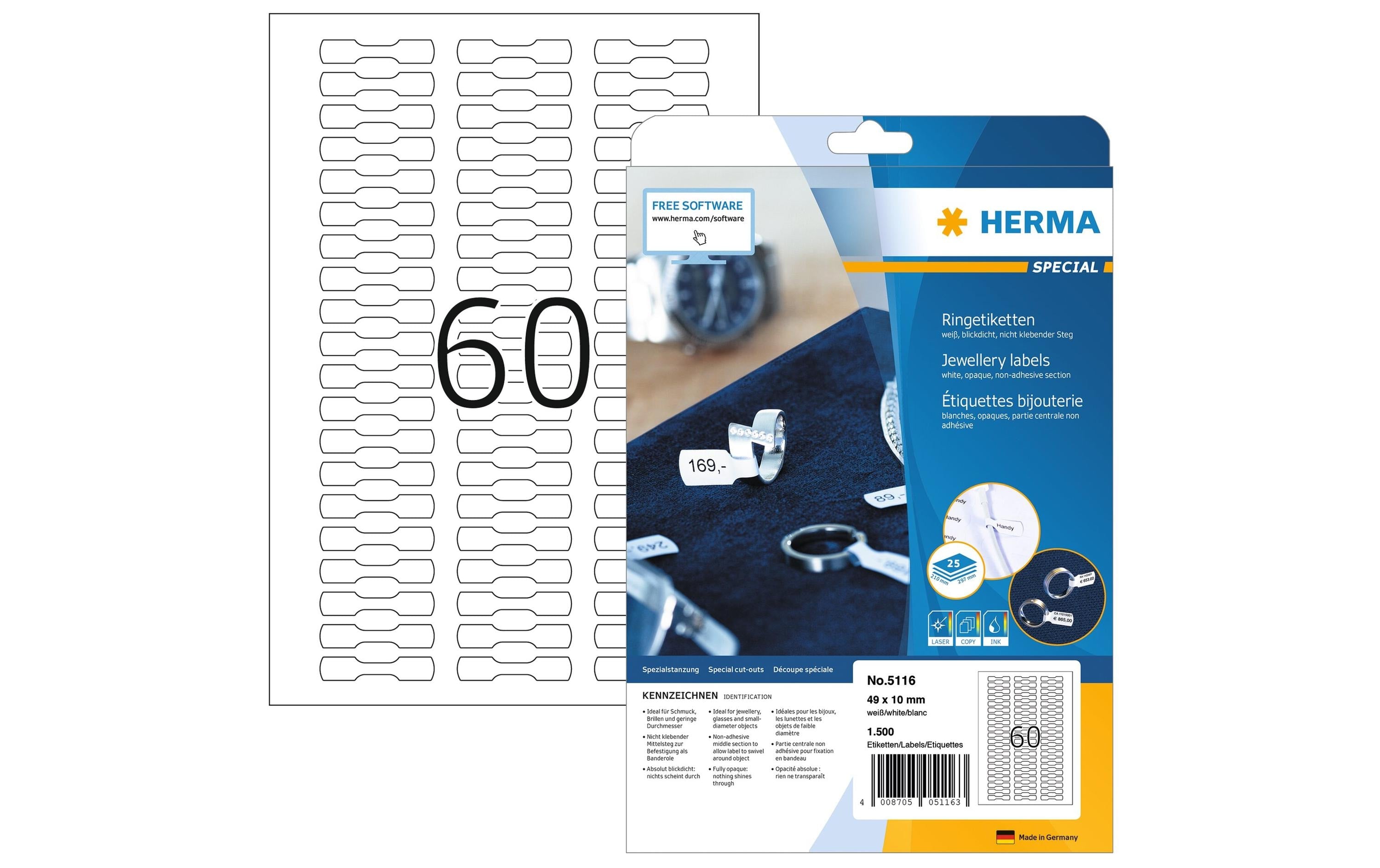 HERMA Preisetiketten 5116 49 x 10 mm