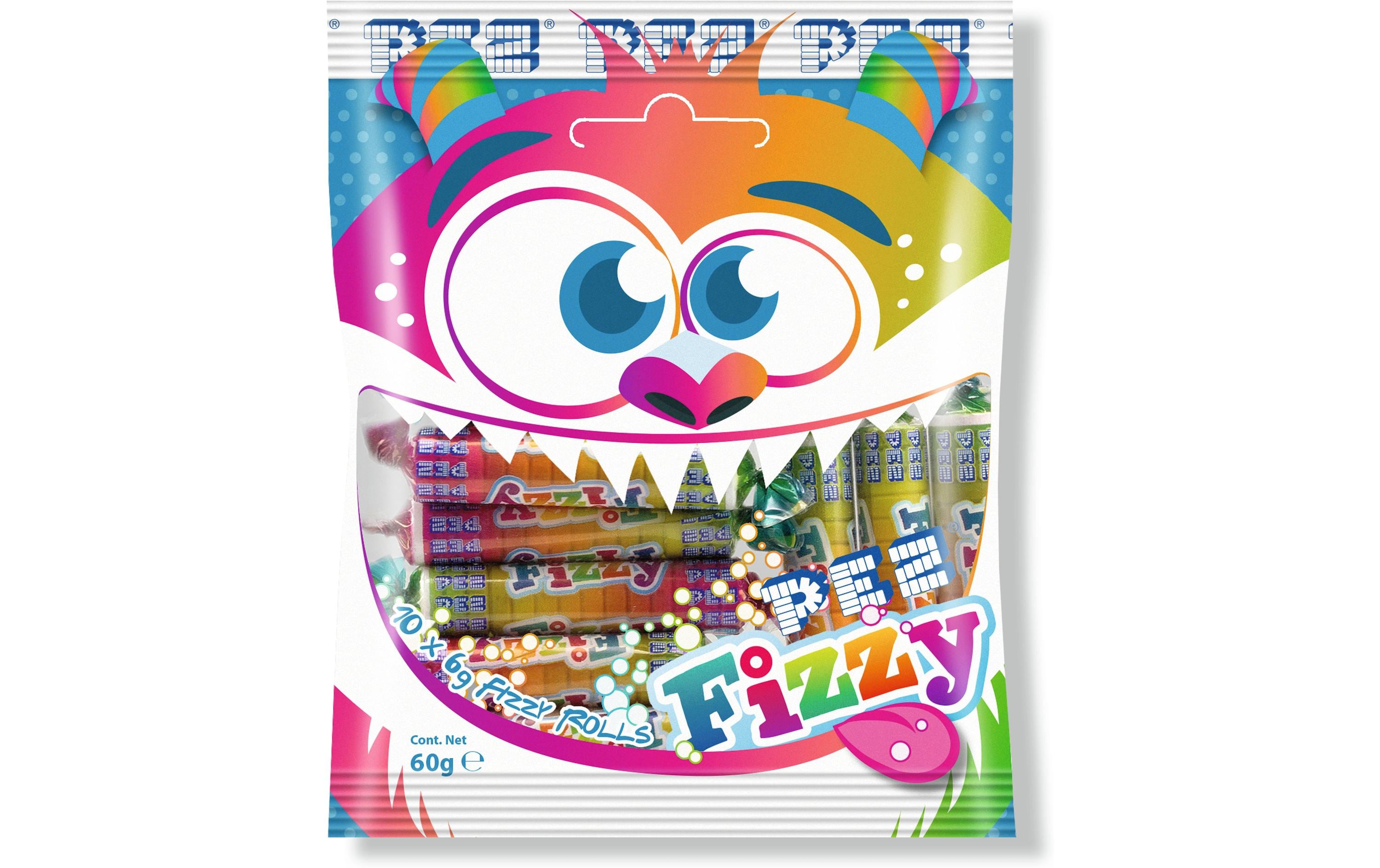 PEZ Fizzy Rollen Beutel 60 g