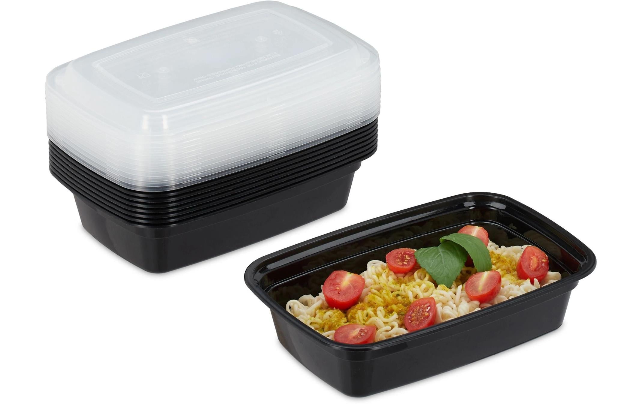 relaxdays Menübox 1-fach 10 Stück
