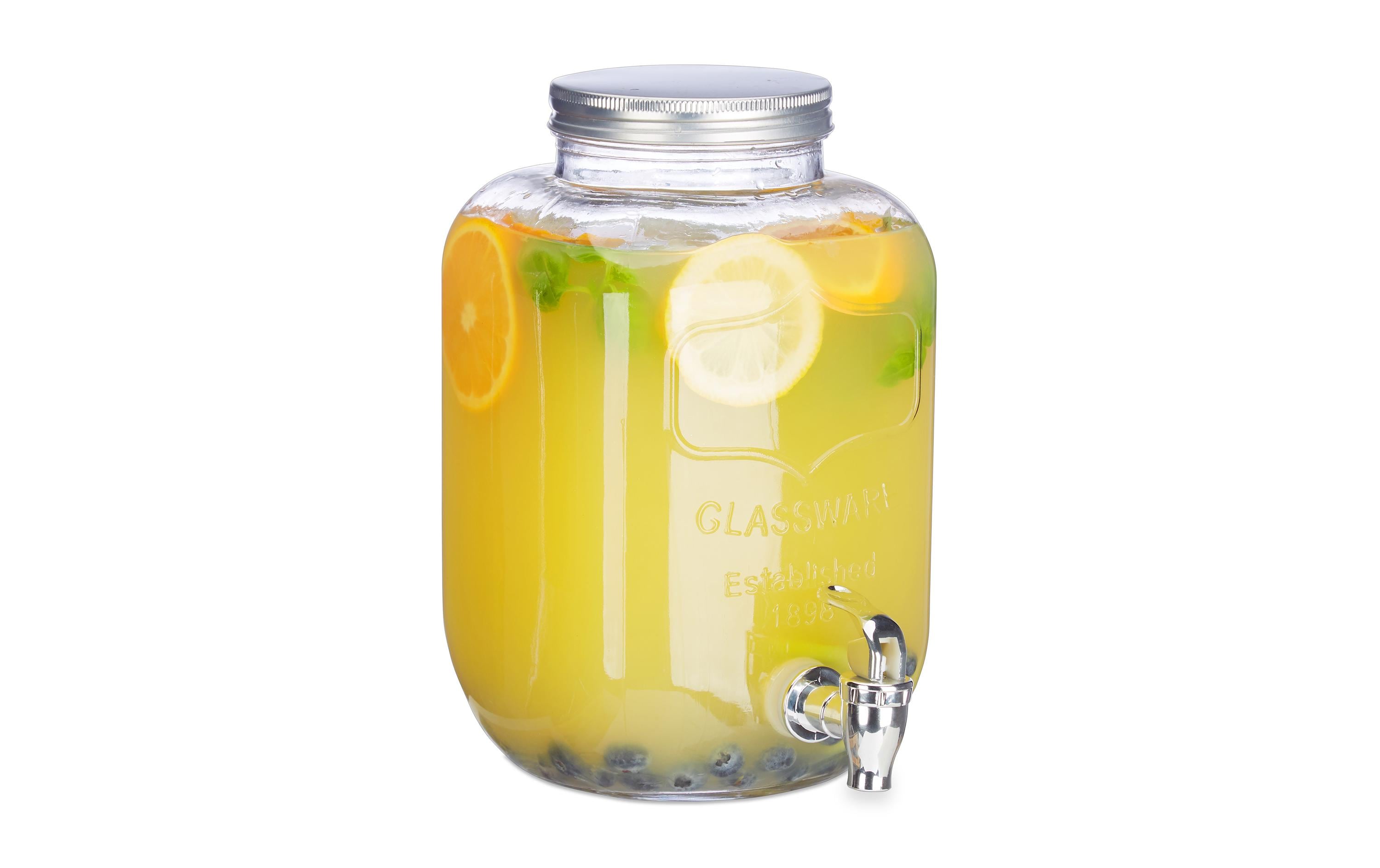 relaxdays Getränkespender 5 Liter