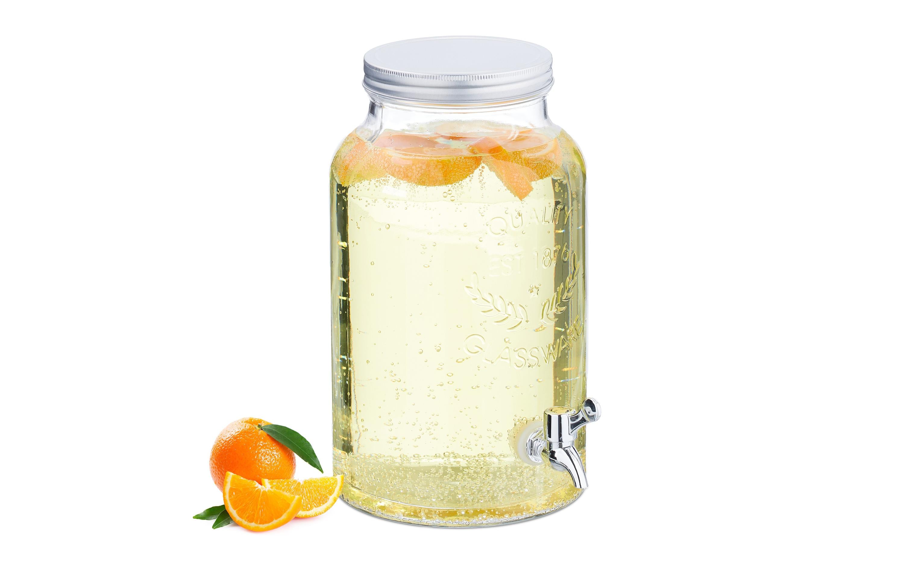 relaxdays Getränkespender Vintage-Design 5 Liter