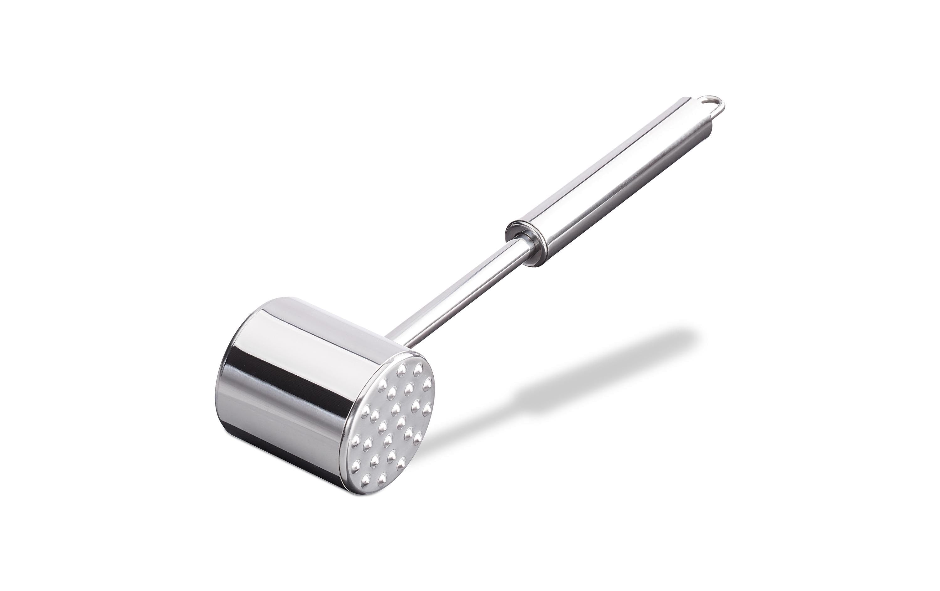 relaxdays Fleischklopfer Silber
