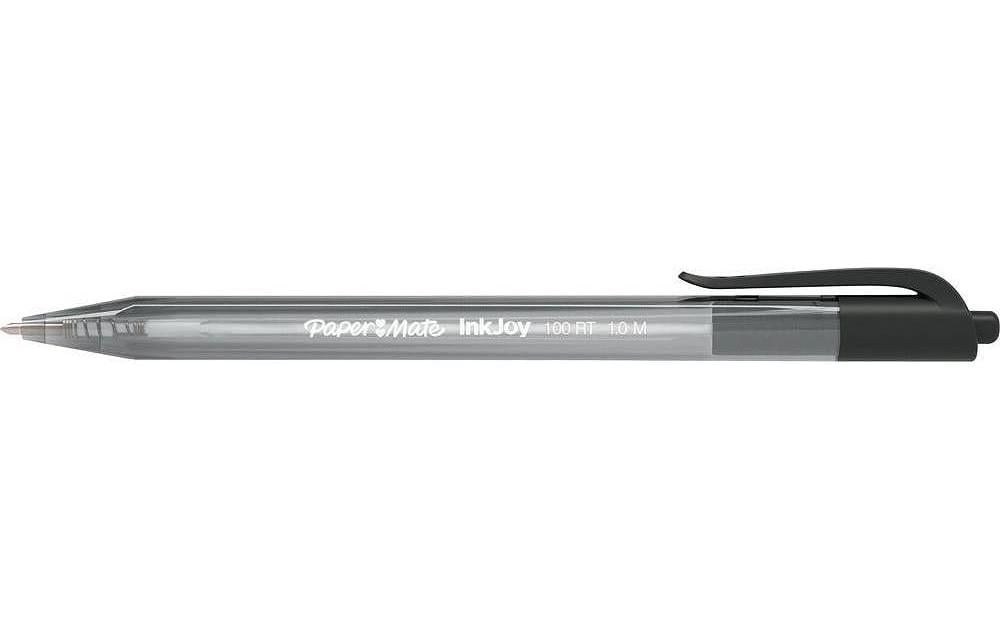 Paper Mate Kugelschreiber InkJoy 100 RT Schwarz, 1 Stück