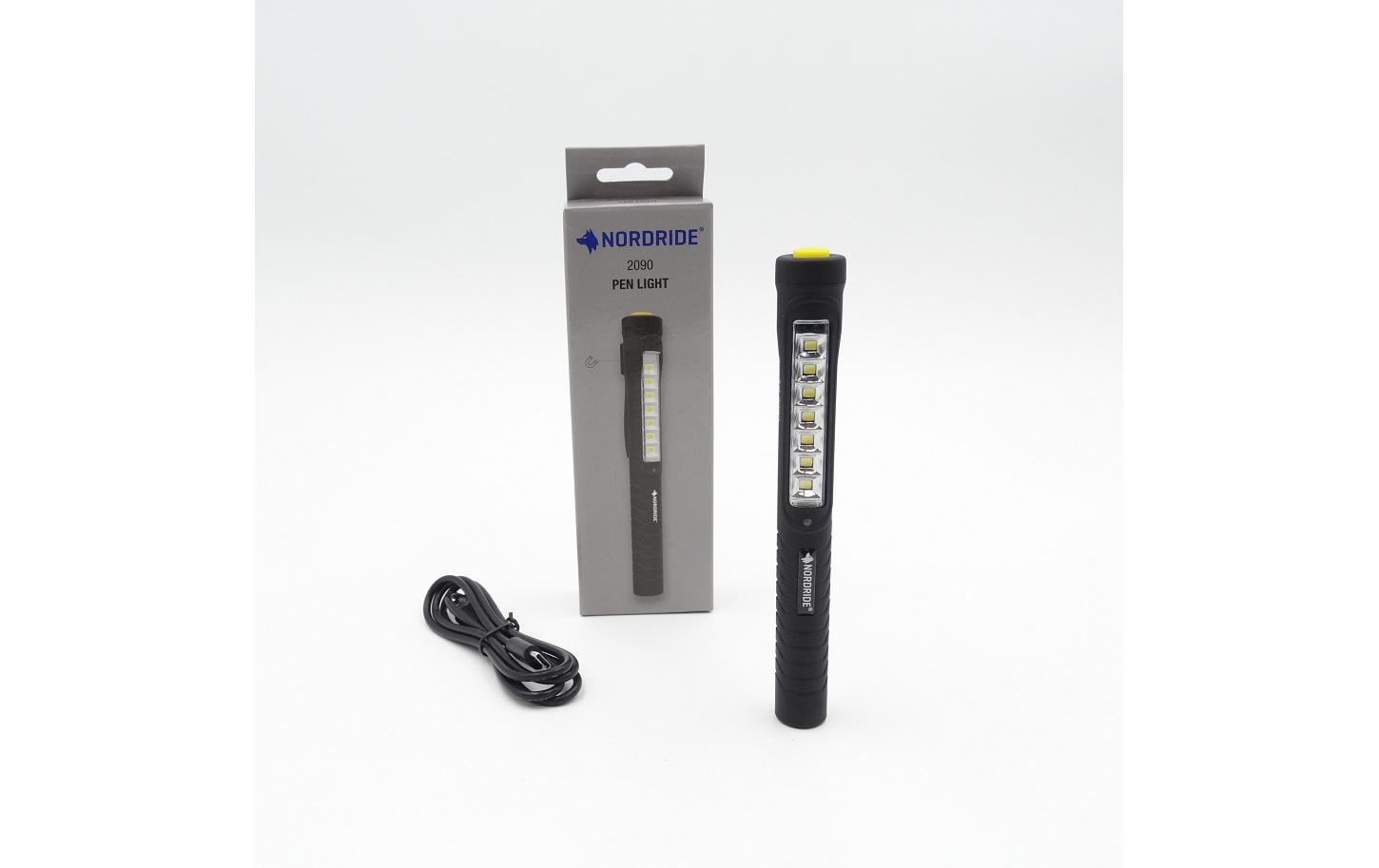 Nordride Handleuchte SMD LED Pen Light 90 Lumen, IP20, mit Magnet