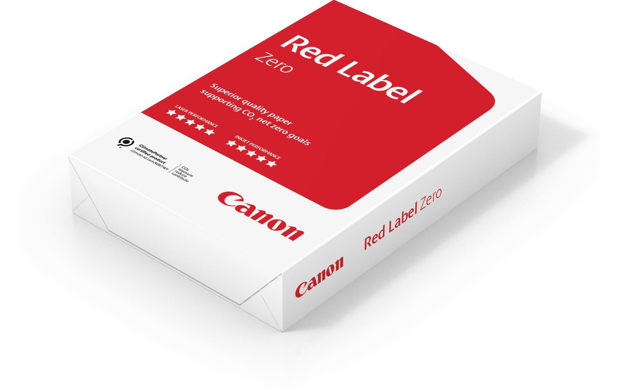 Canon Druckerpapier Red Label 100 FSC A4, Hochweiss, 500 Blatt