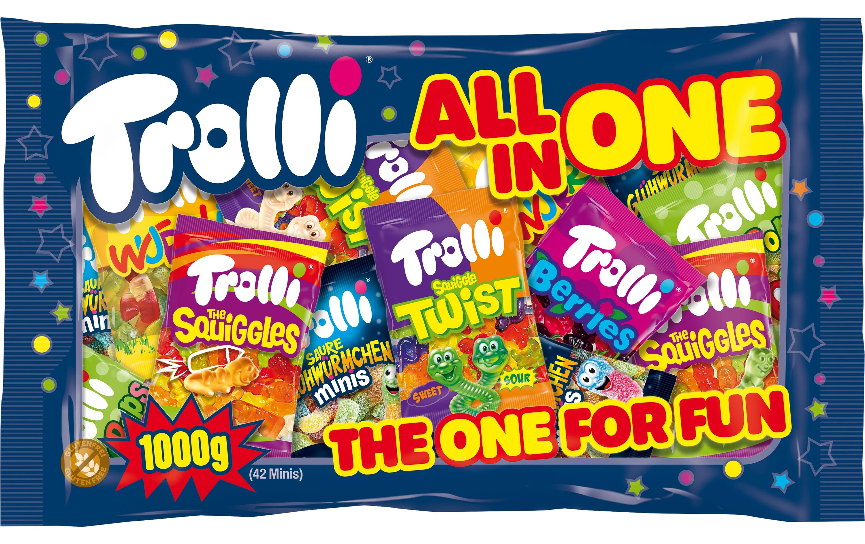 Trolli Gummibonbons All in One 50 x 20 g