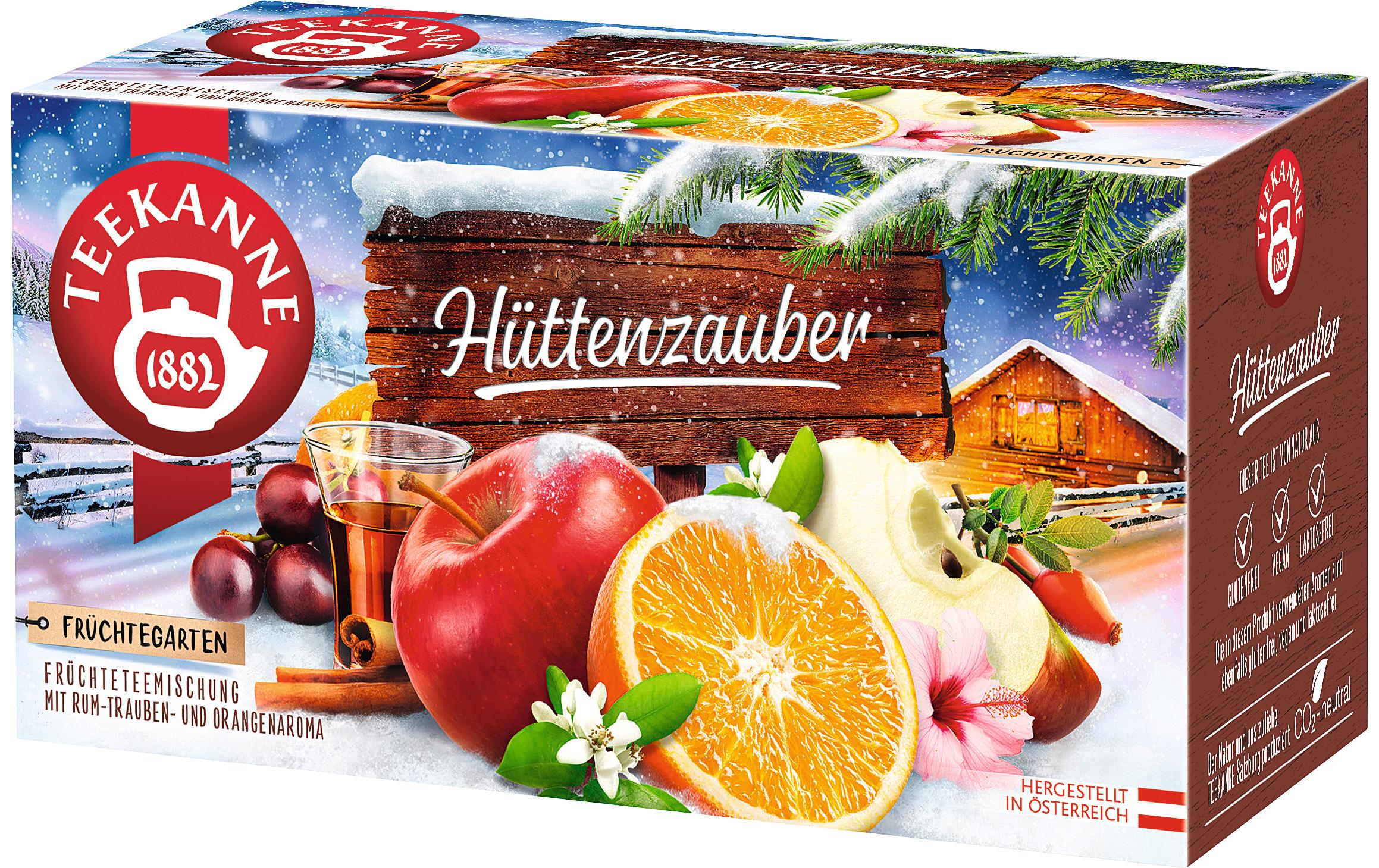 Teekanne Teebeutel Hüttenzauber 20 Beutel, 60g