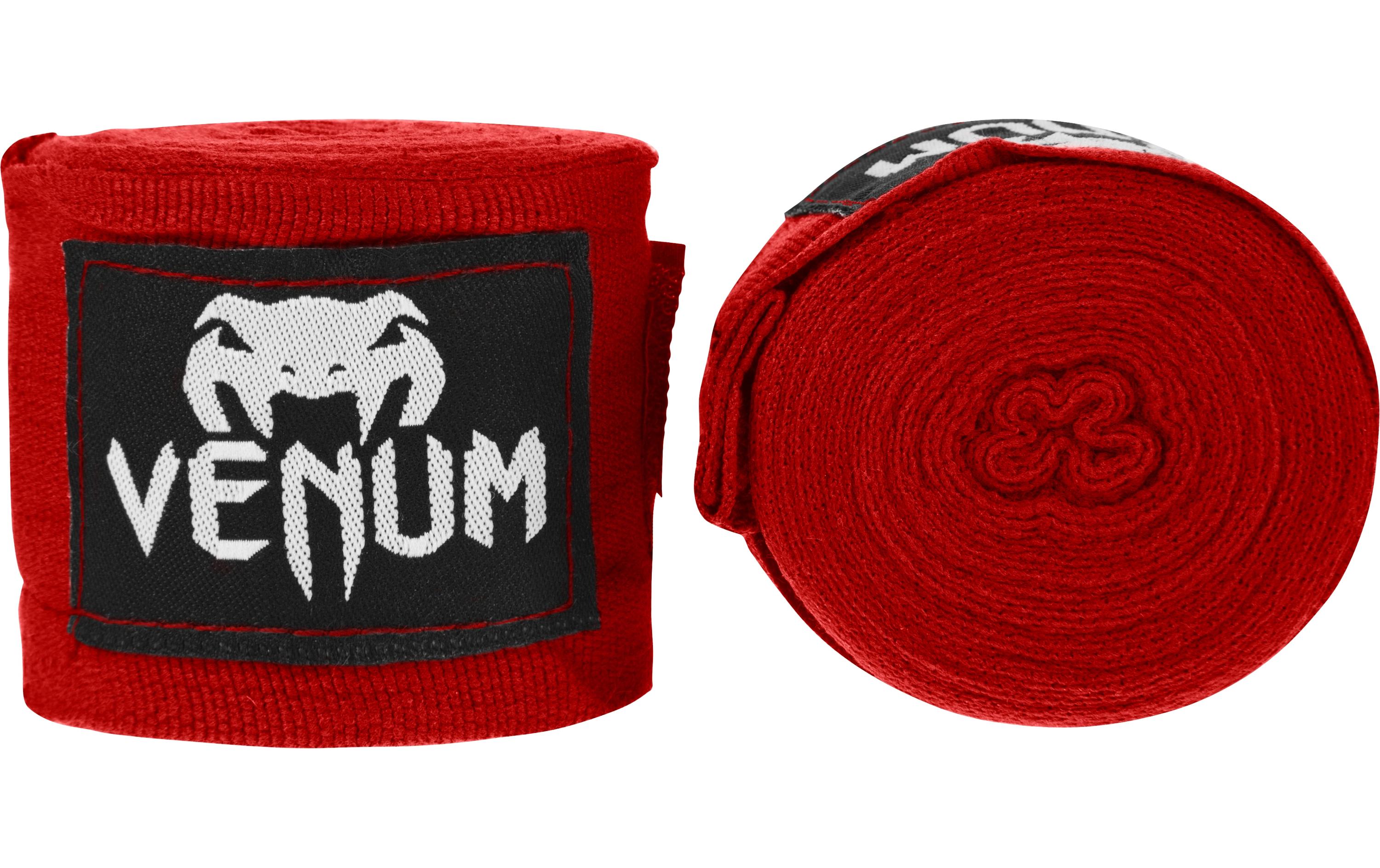 Venum Kontact Boxing Handwraps 4 m, Rot