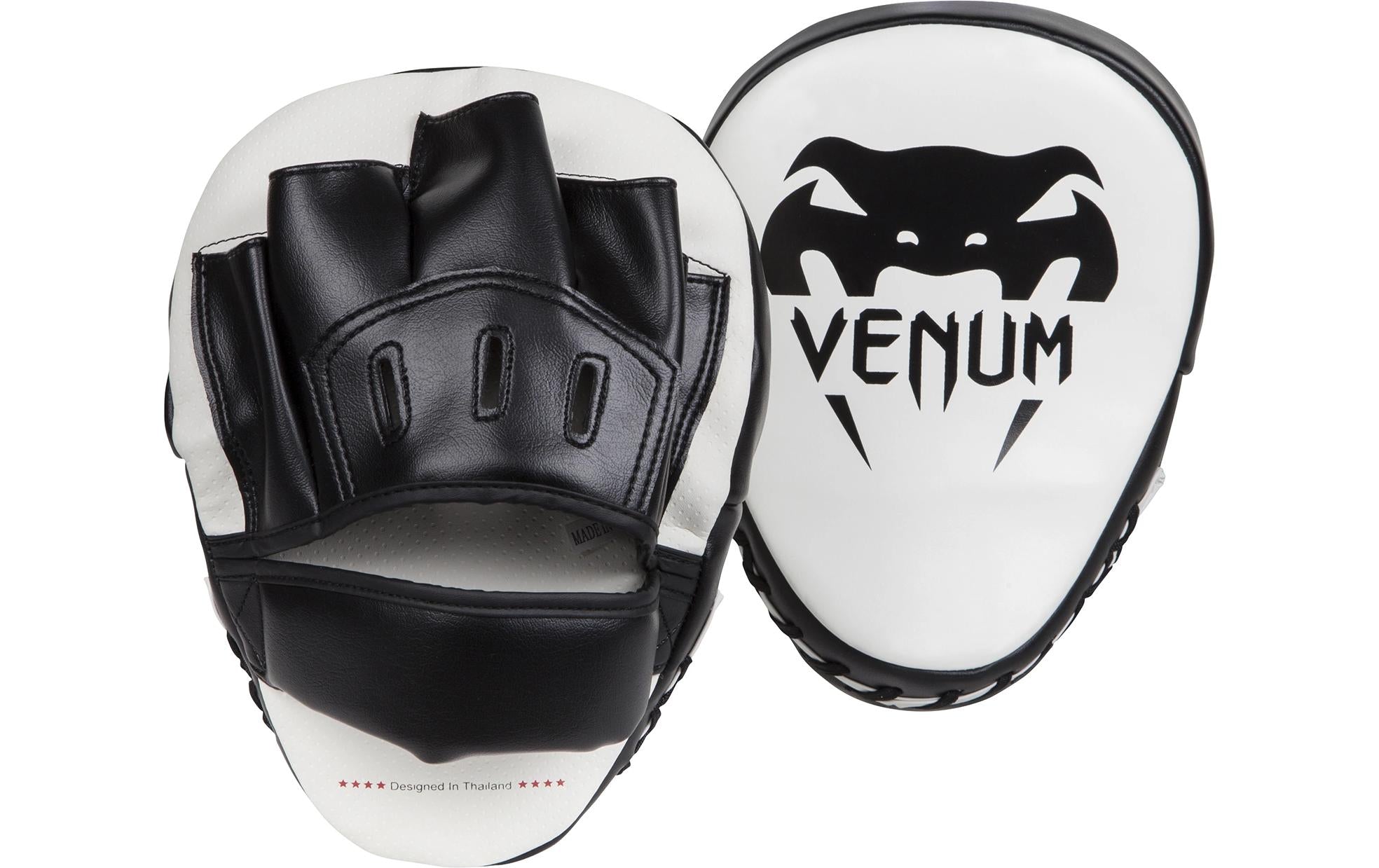 Venum Light Focus Mitts Schwarz/Weiss