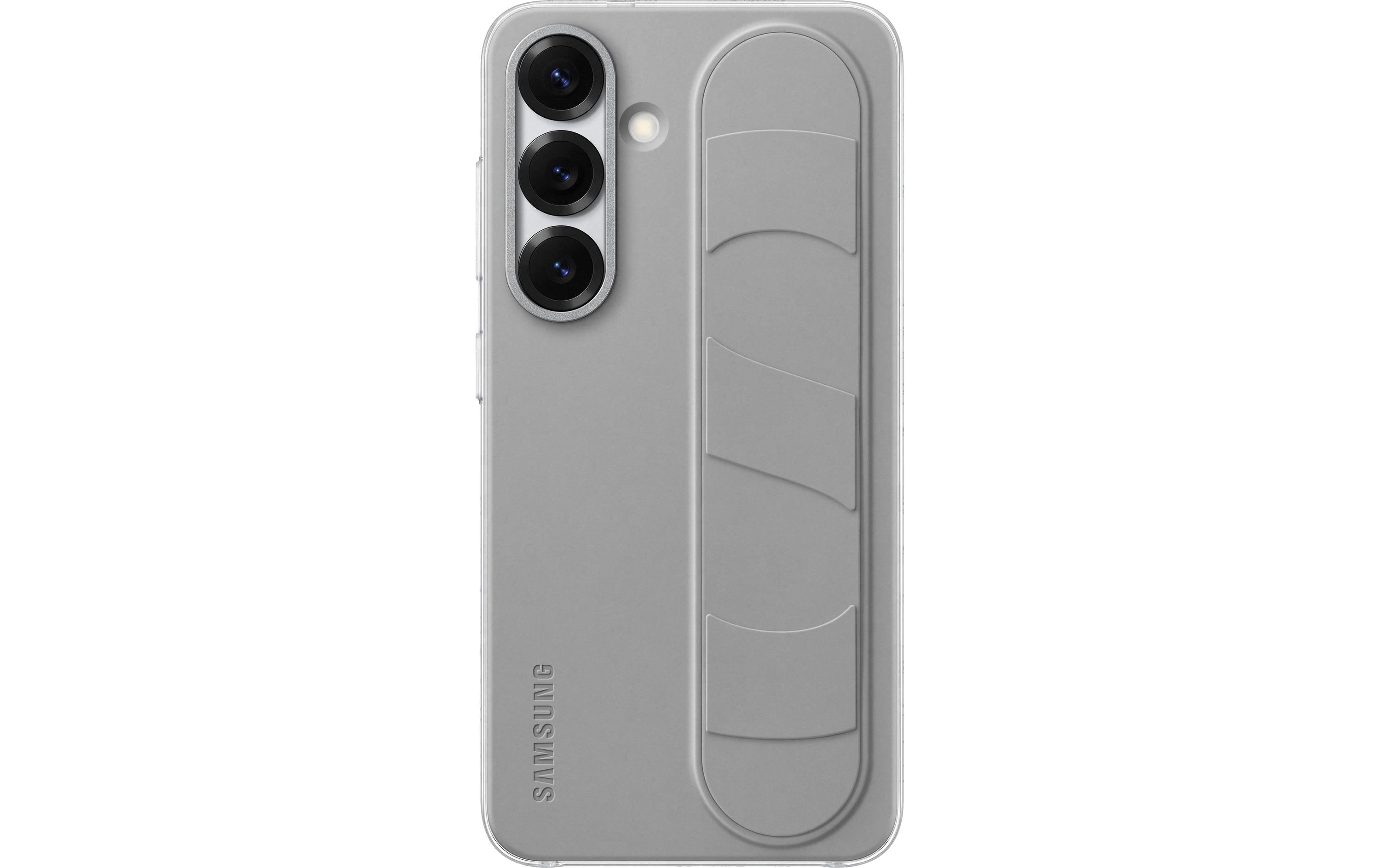 Samsung Back Cover Standing Grip Galaxy S25 Grau