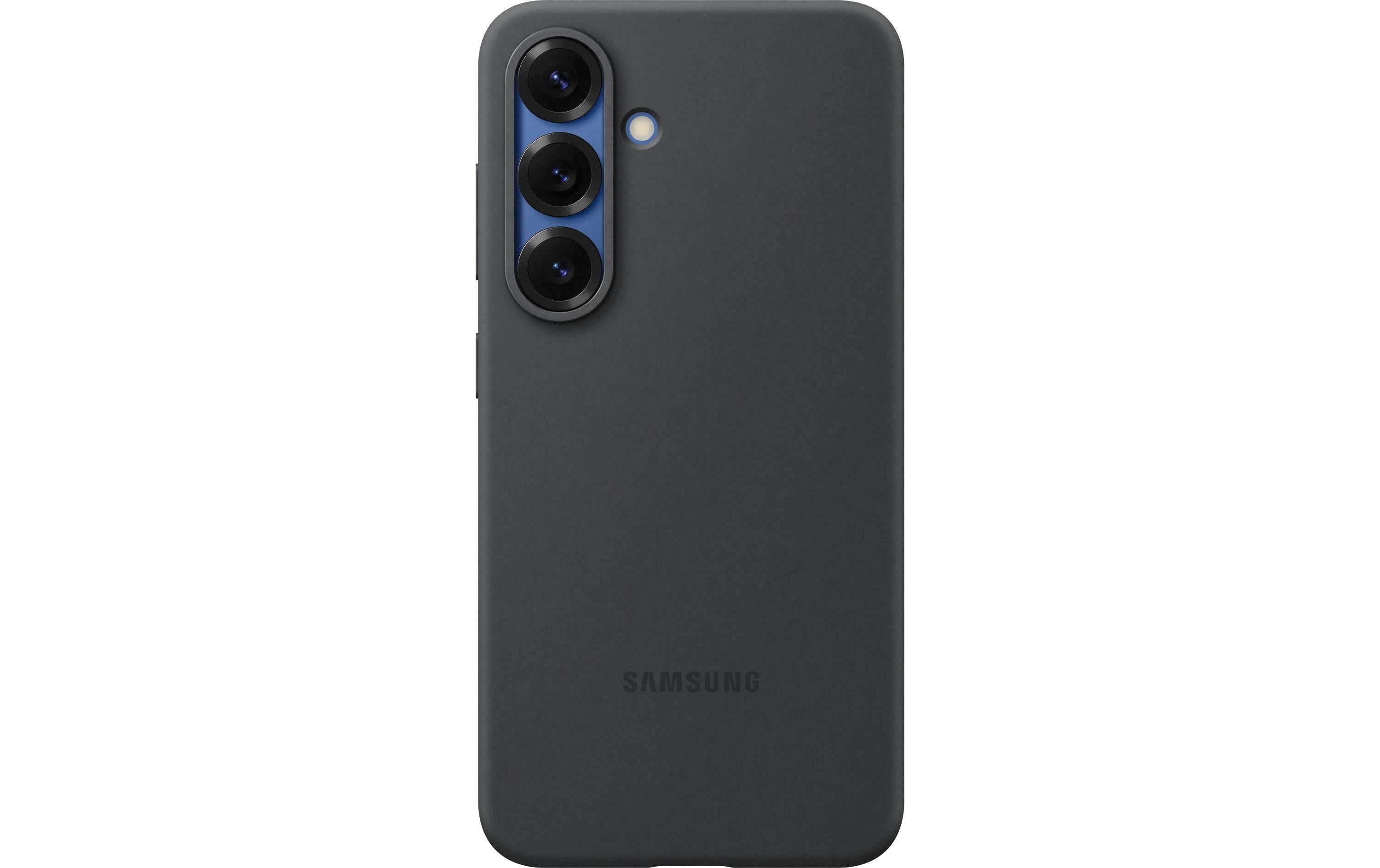 Samsung Back Cover Silicone Galaxy S25 Schwarz