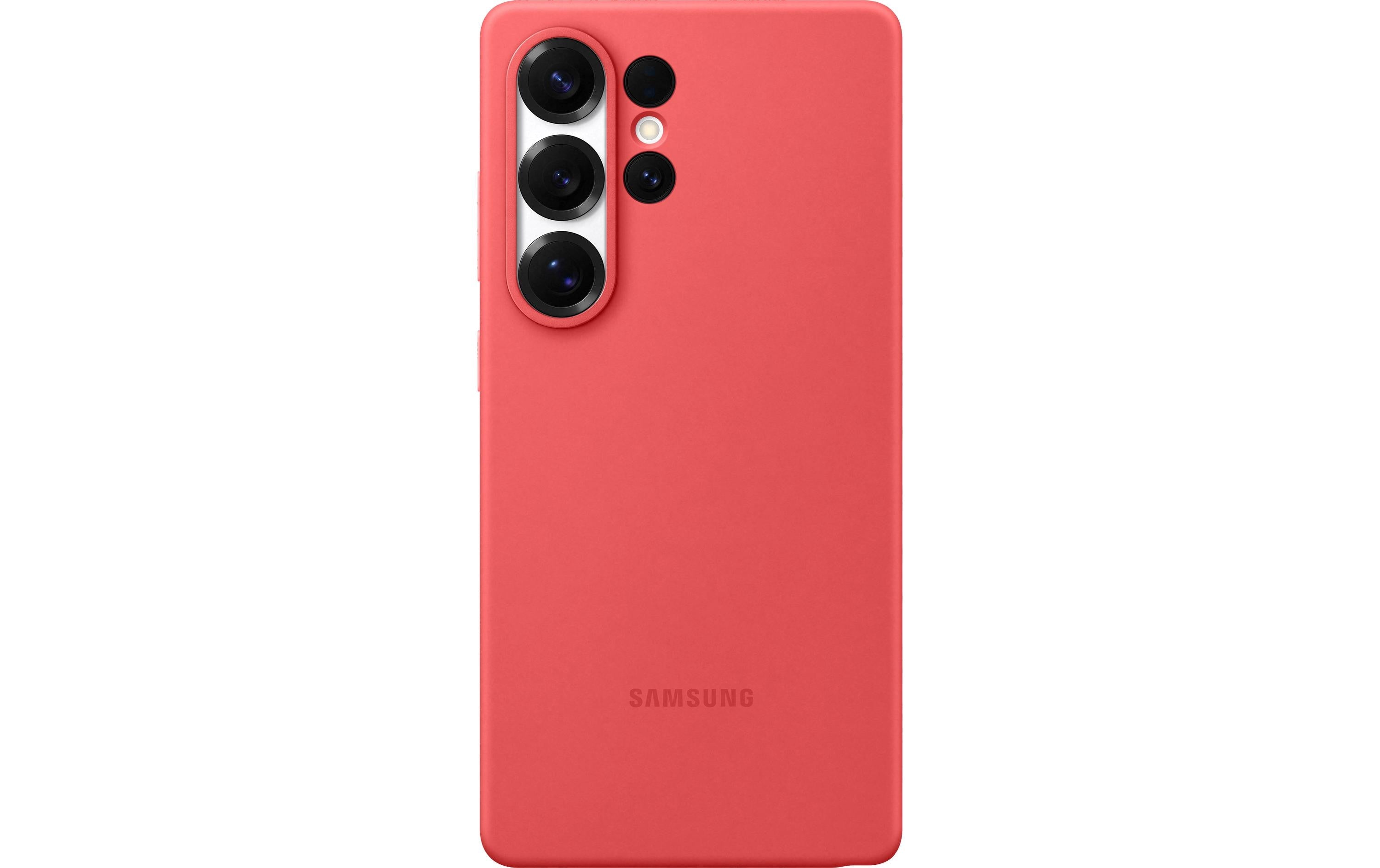 Samsung Back Cover Silicone Galaxy S25 Ultra Rot