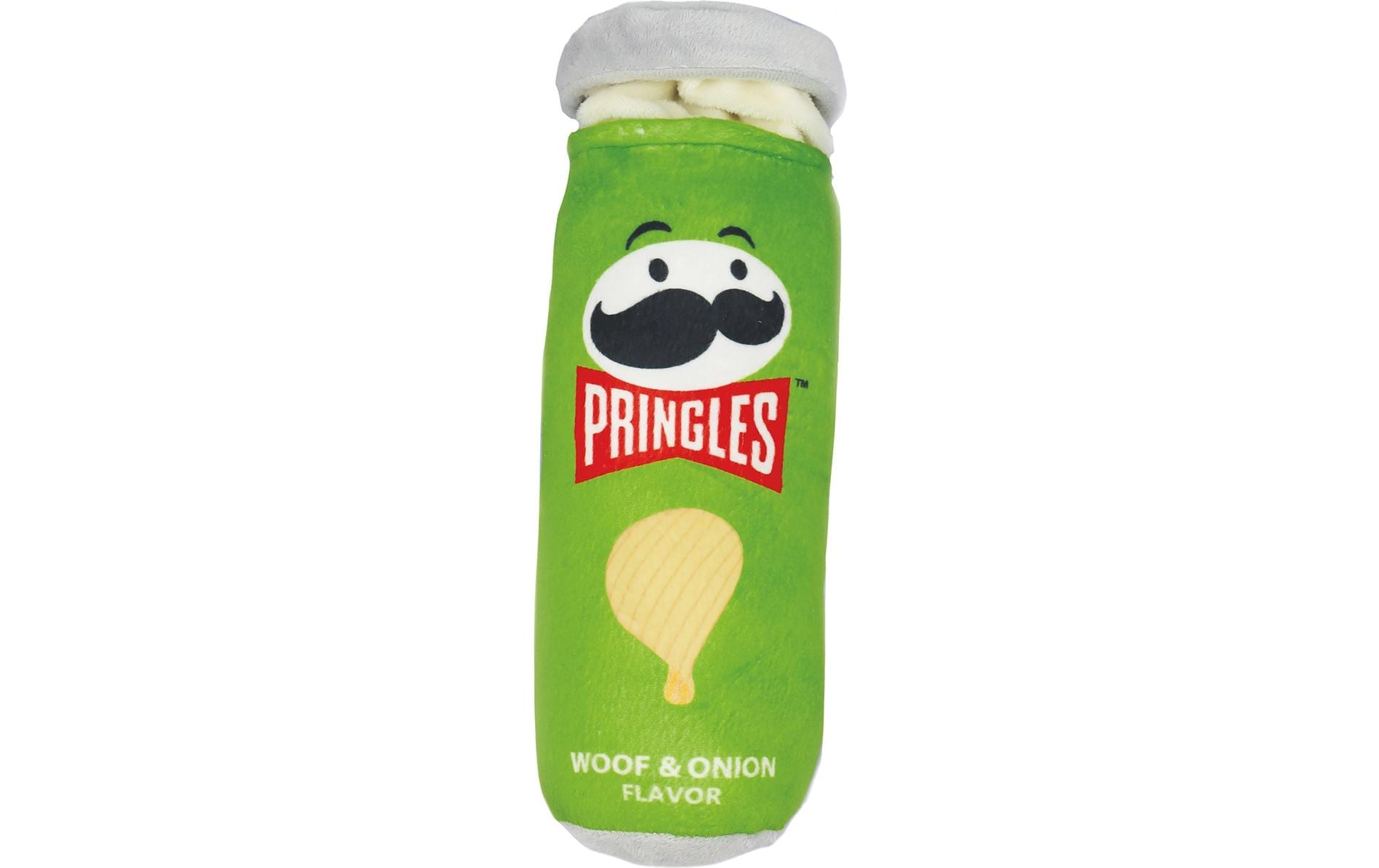 Record Hunde-Spielzeug Plüschtier Pringles 7 x 26 cm, Grün