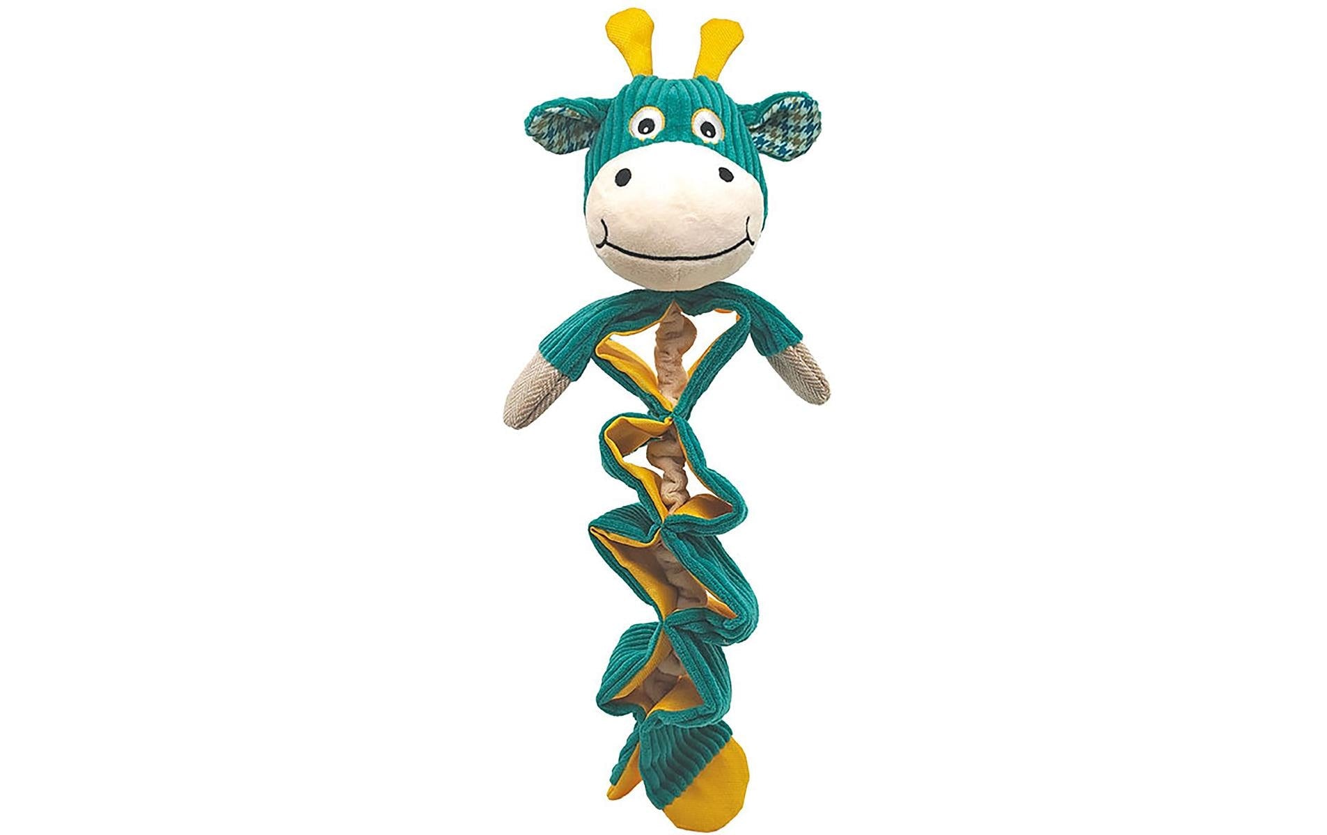 Record Hunde-Spielzeug Giraffe mit Gummiband, 45 cm