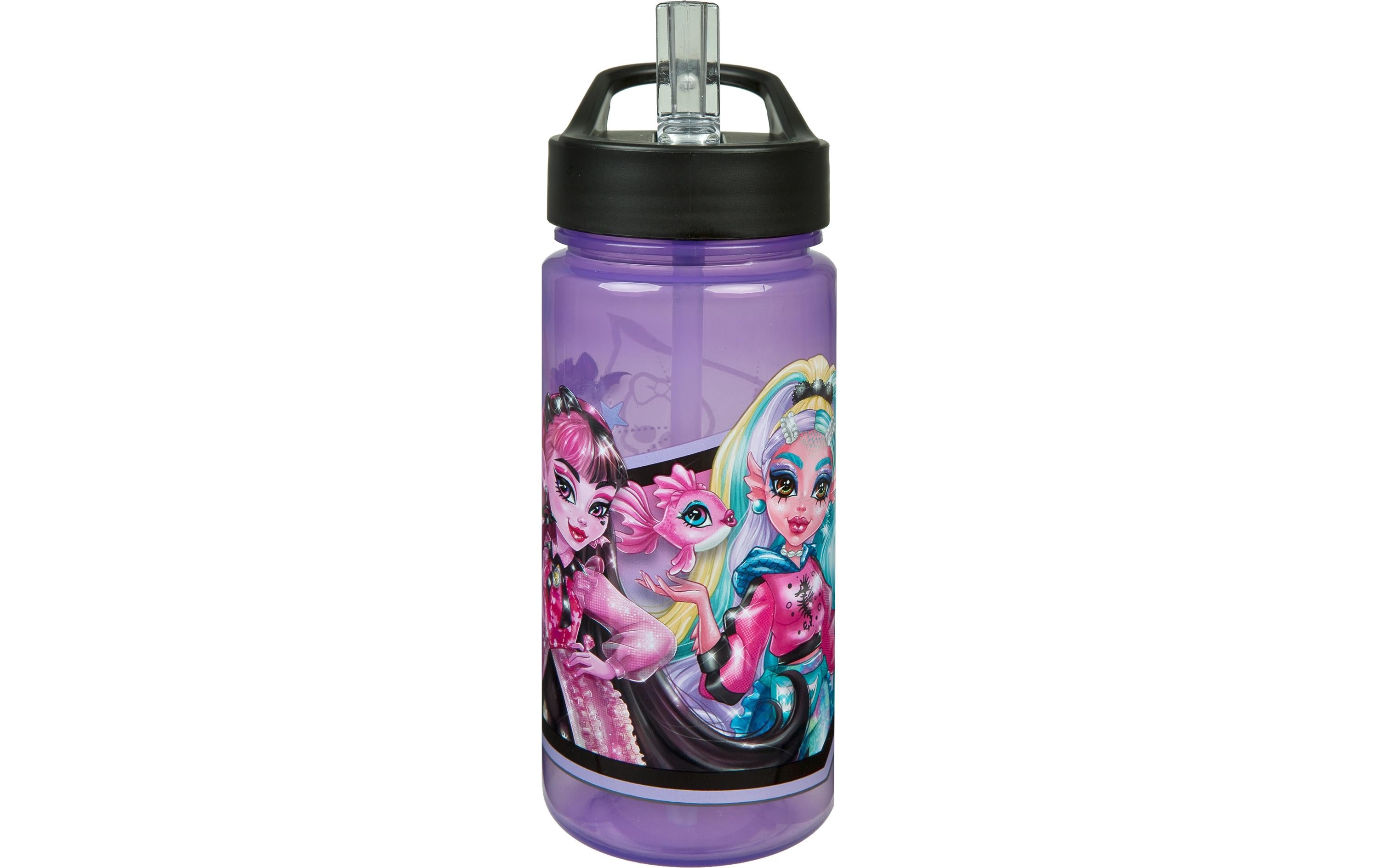 Scooli Trinkflasche Monster High 500 ml, Lila/Schwarz
