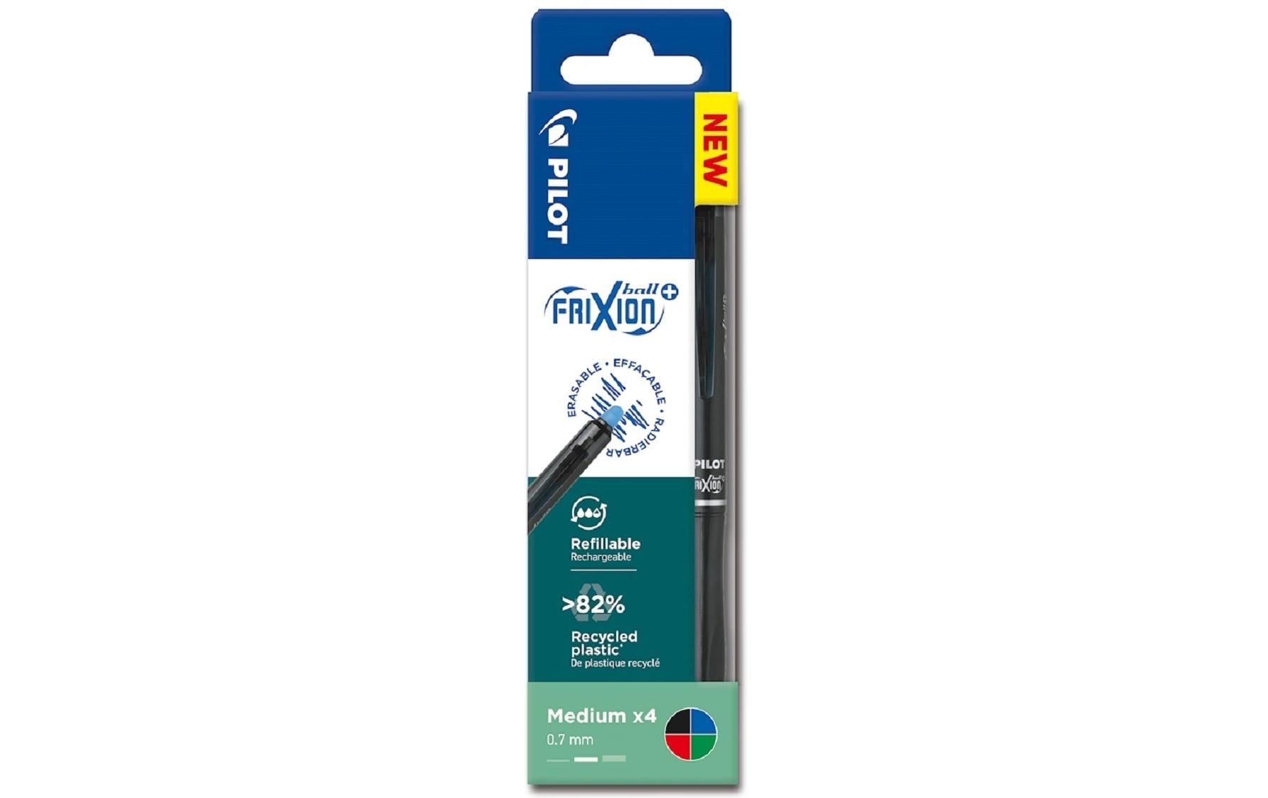 Pilot Rollerball Frixion Ball Plus+ 0.7 mm, Schwarz