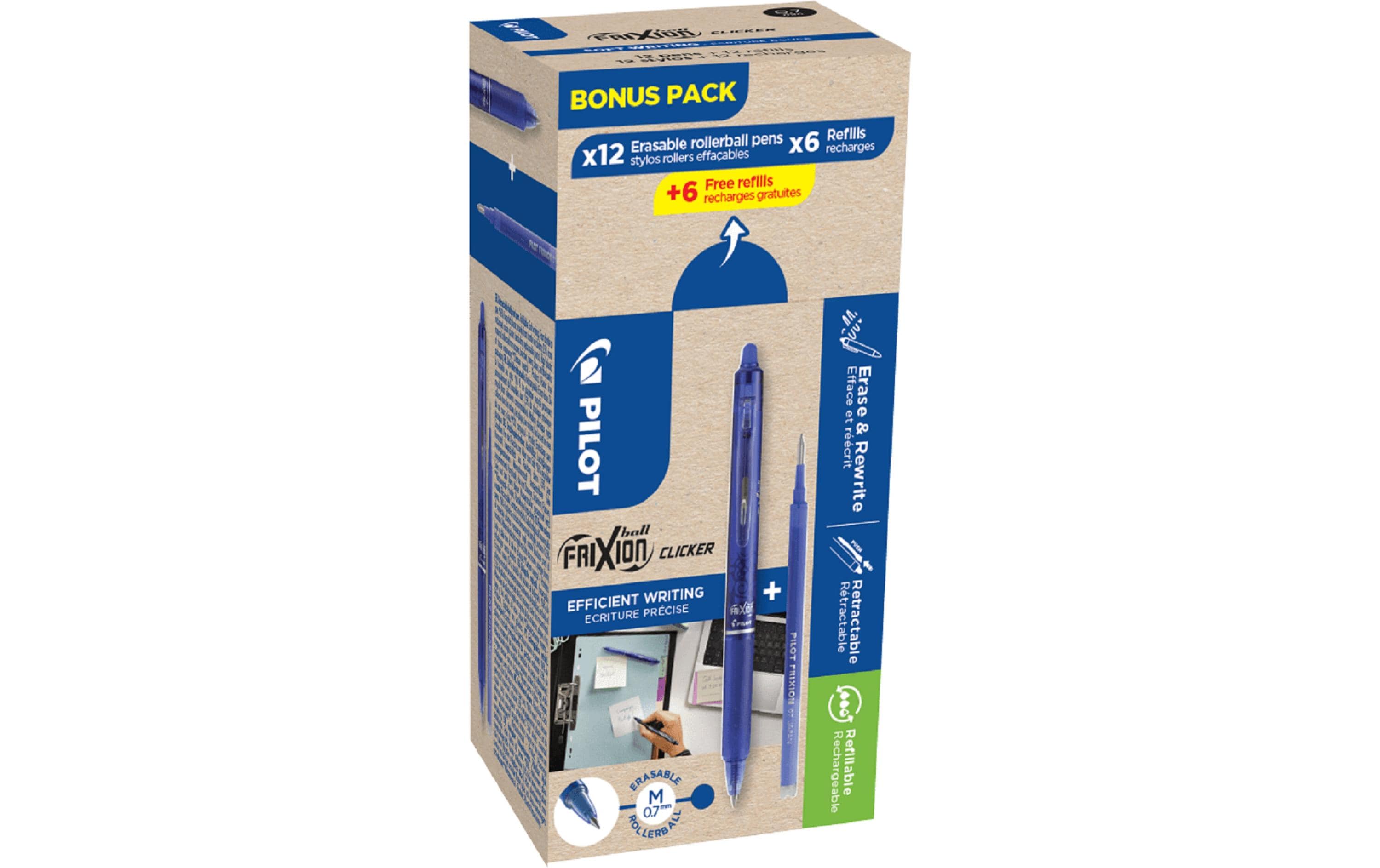 Pilot Rollerball FriXion Clicker 0.7 mm, Blau