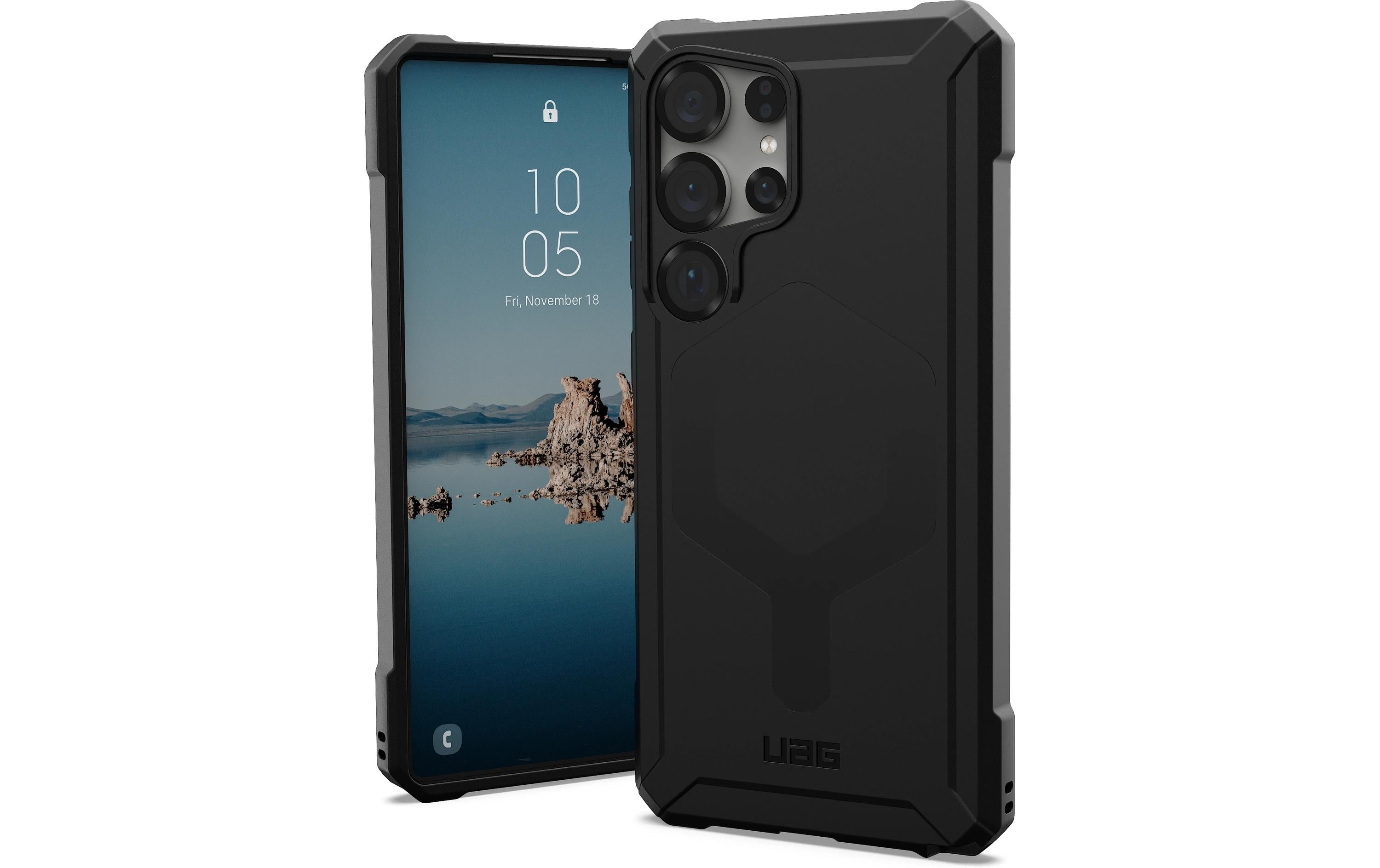 UAG Back Cover Essential Armor Galaxy S25 Ultra Black
