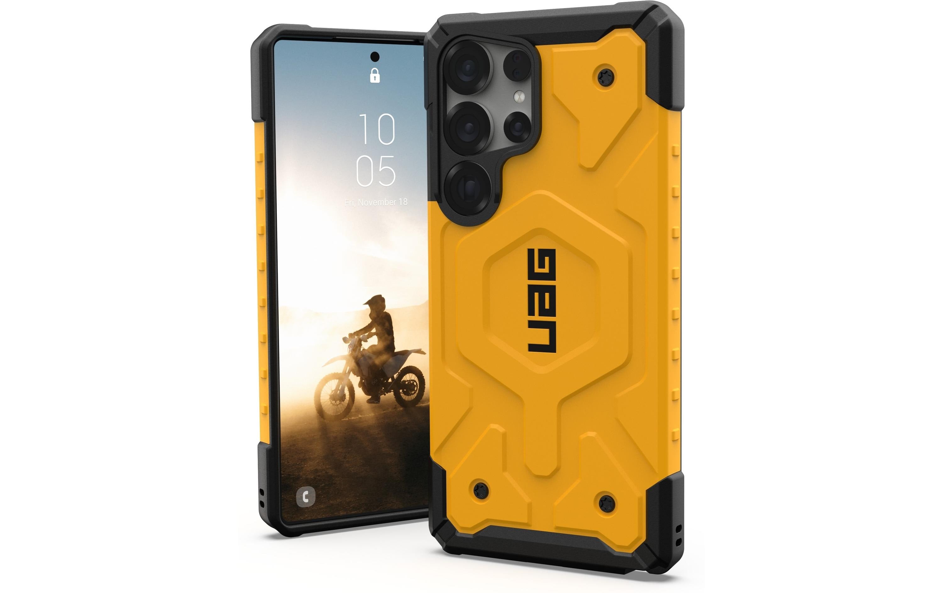 UAG Back Cover Pathfinder Galaxy S25 Ultra Heritage Yellow