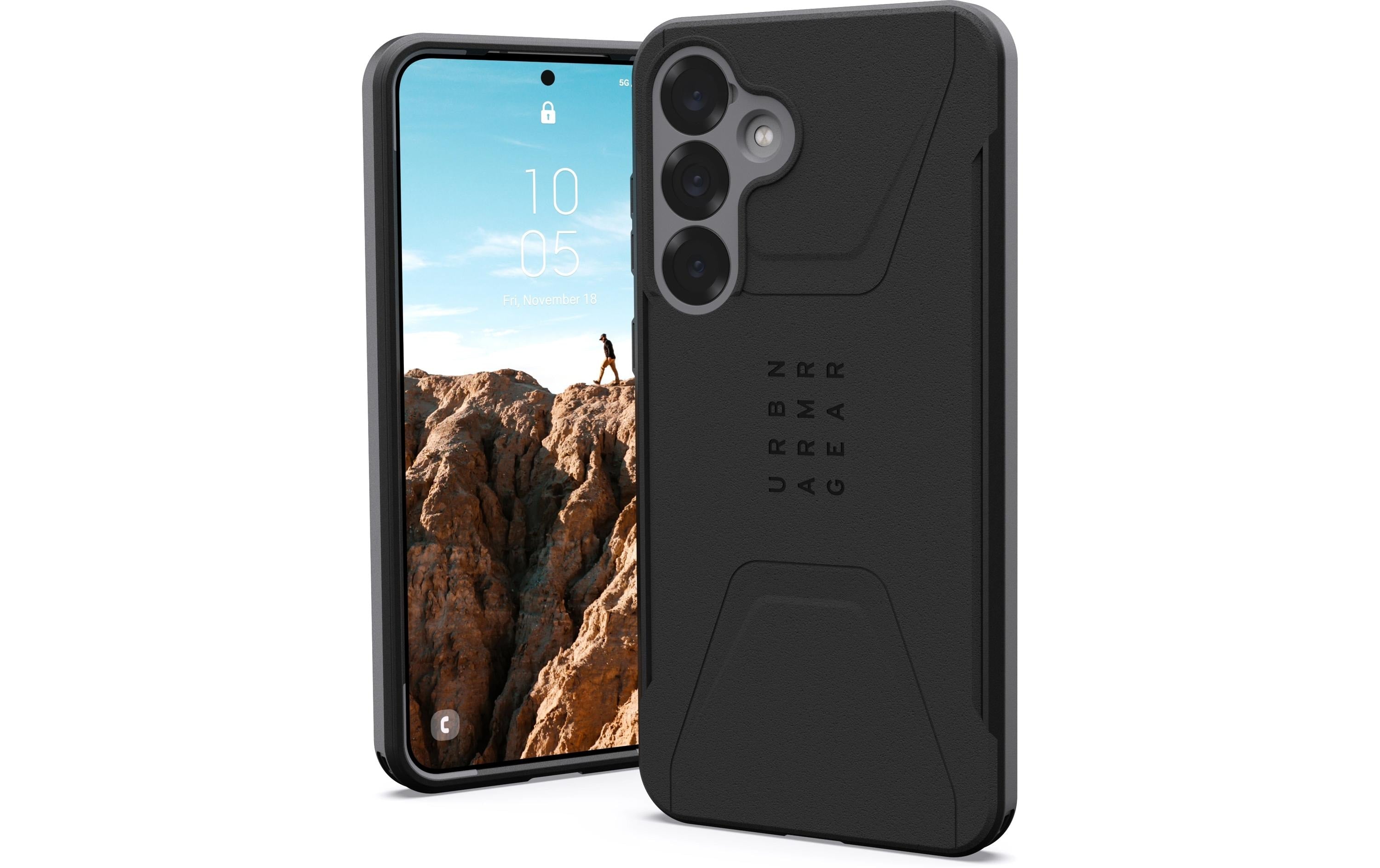 UAG Back Cover Civilian Galaxy S25+ Black