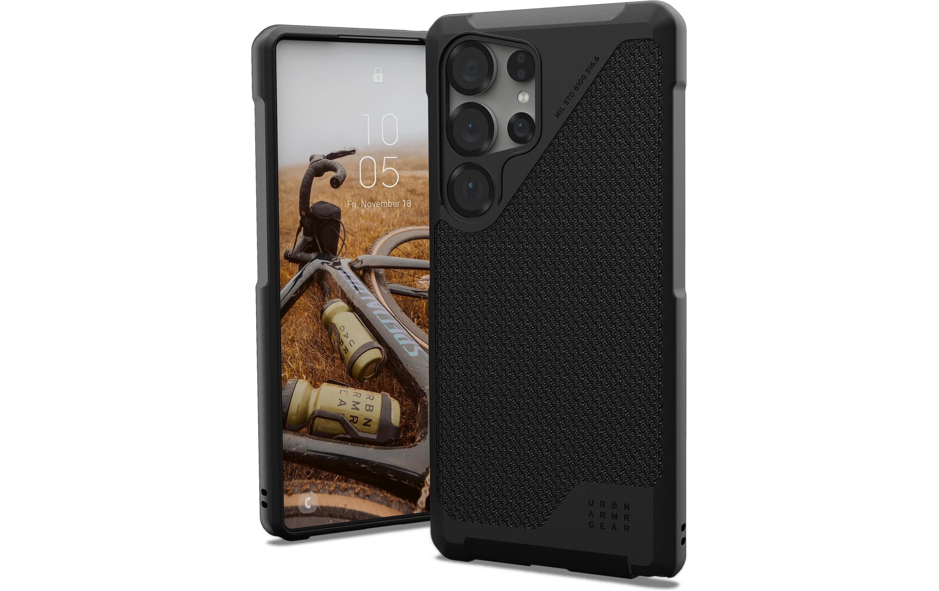 UAG Back Cover Metropolis LT Galaxy S25 Ultra Kevlar Black