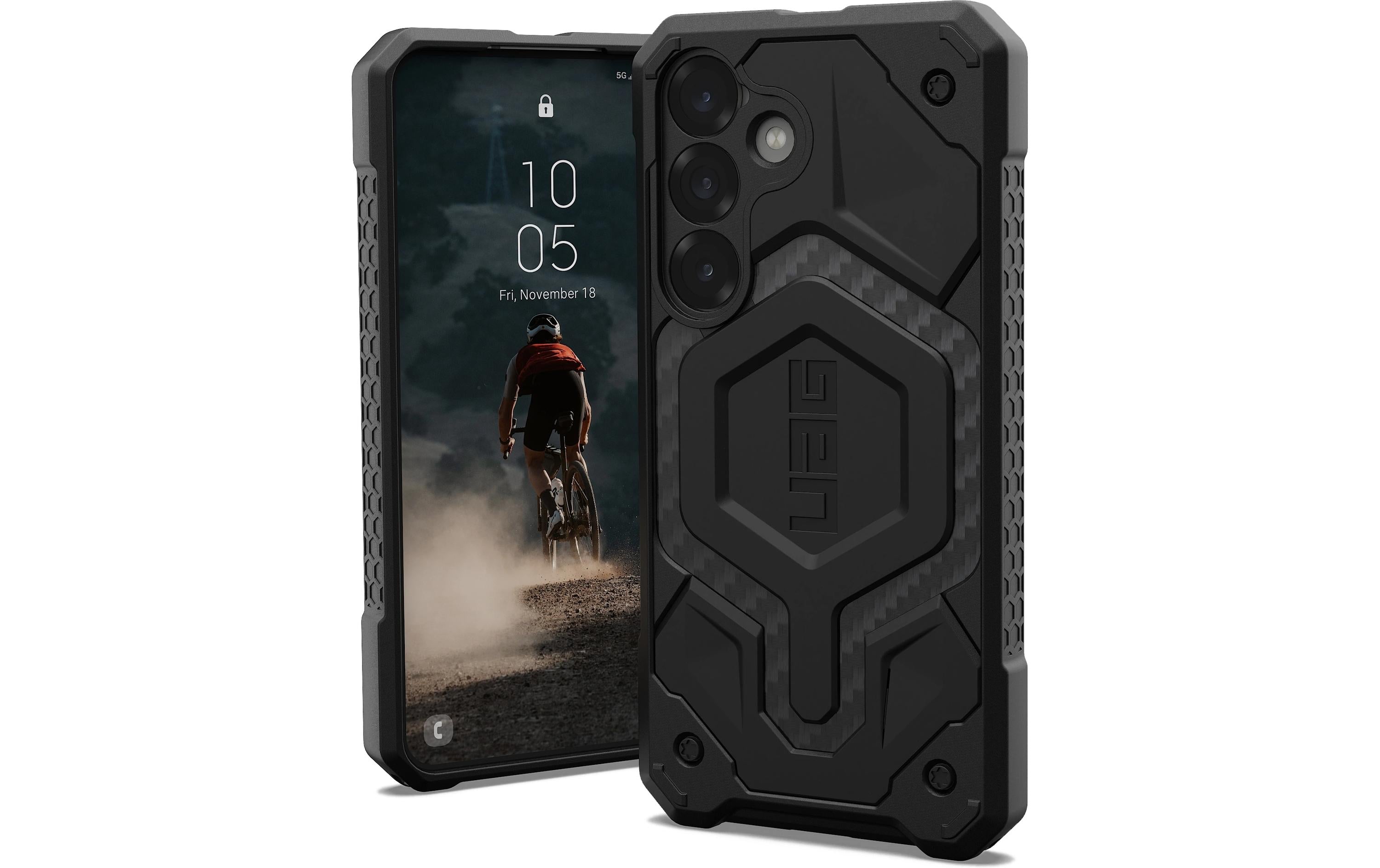 UAG Back Cover Monarch Pro Galaxy S25 Carbon Fiber