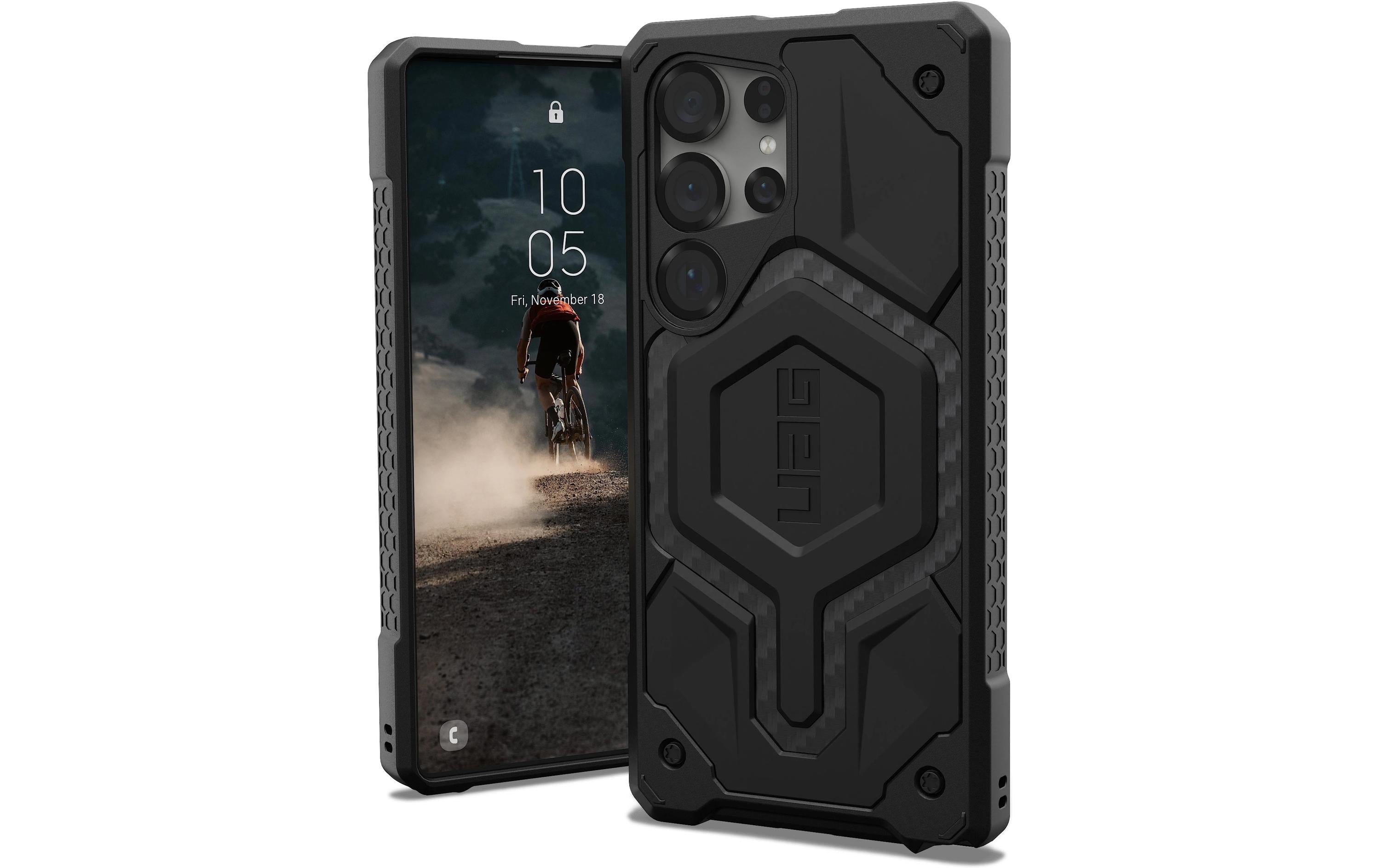 UAG Back Cover Monarch Pro Galaxy S25 Ultra Carbon Fiber