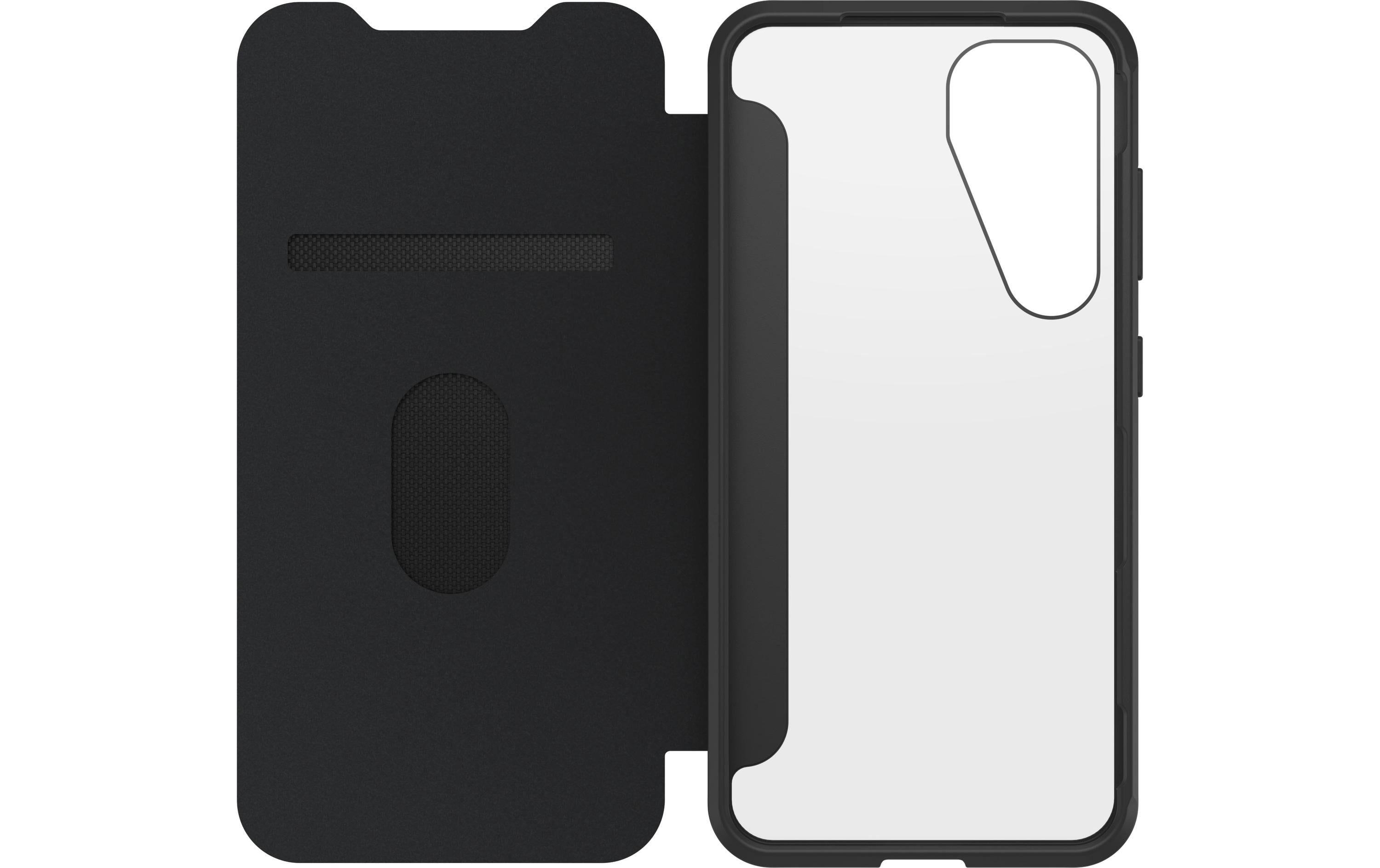 Otterbox Back Cover React Folio Galaxy S25 Transparent Schwarz
