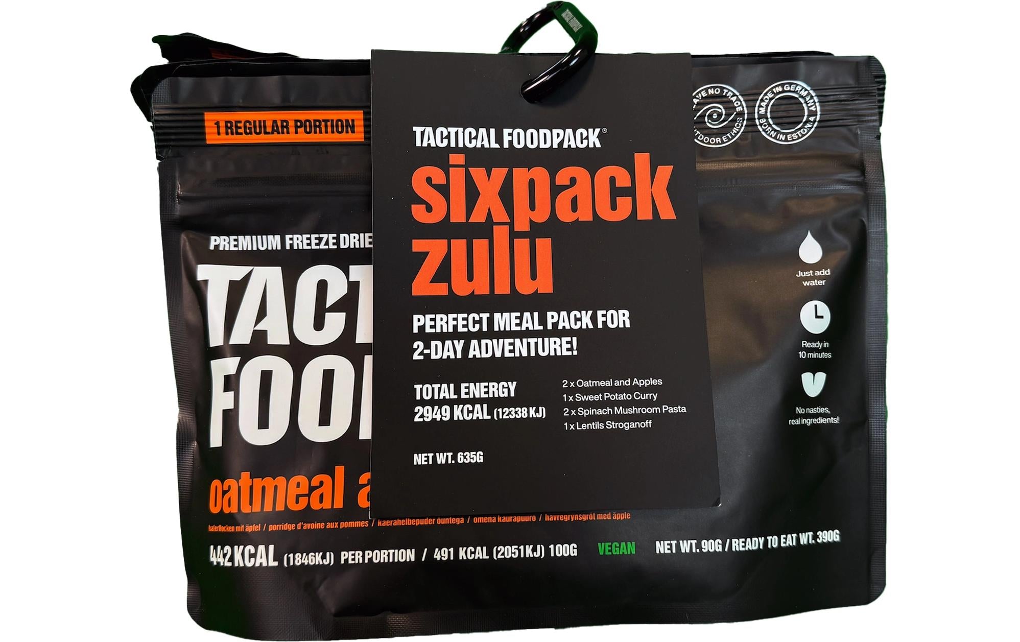 Tactical Foodpack Hauptgericht Sixpack Zulu