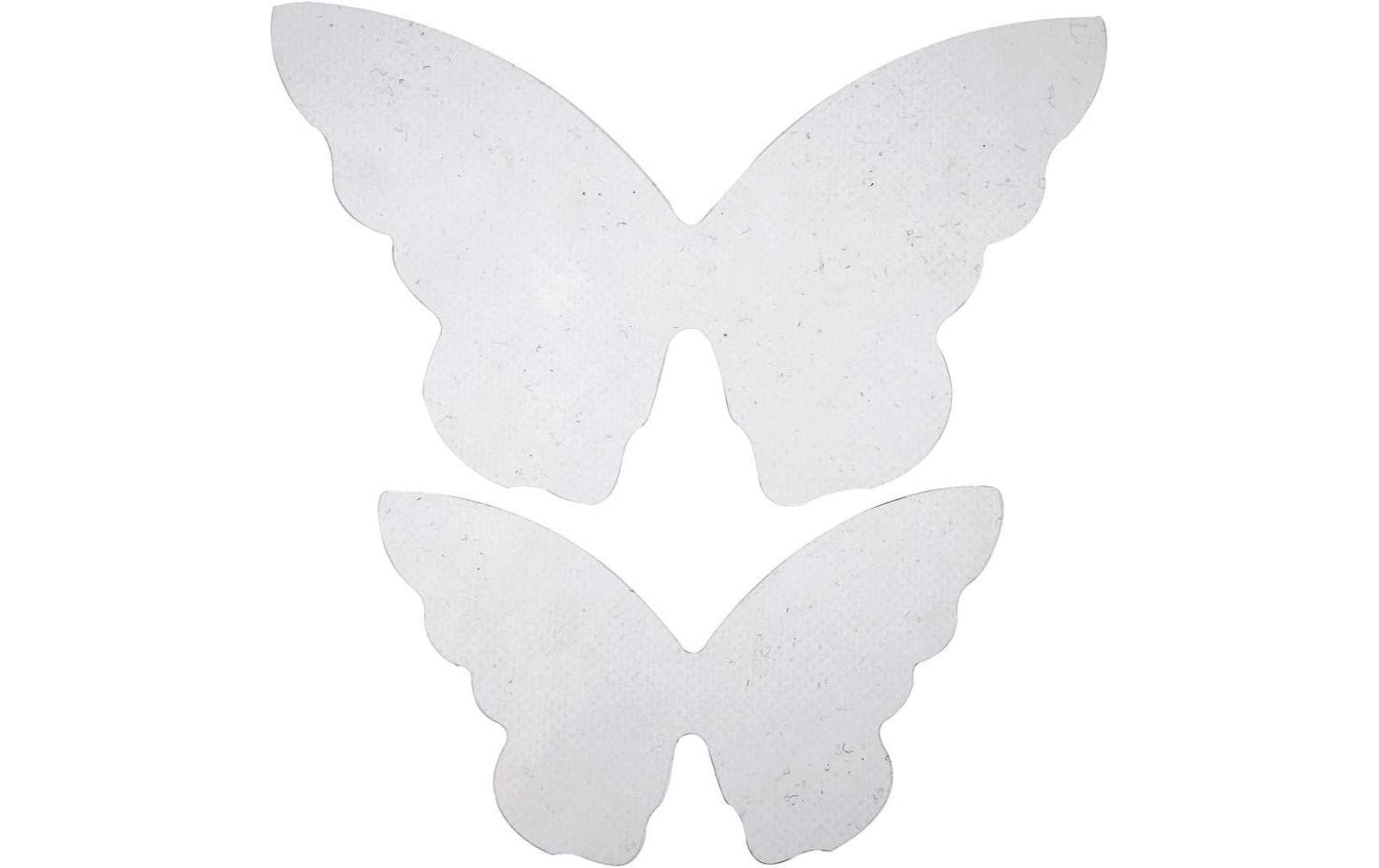 Creativ Company Schmetterlingsflügel 20 Stück, Transparent