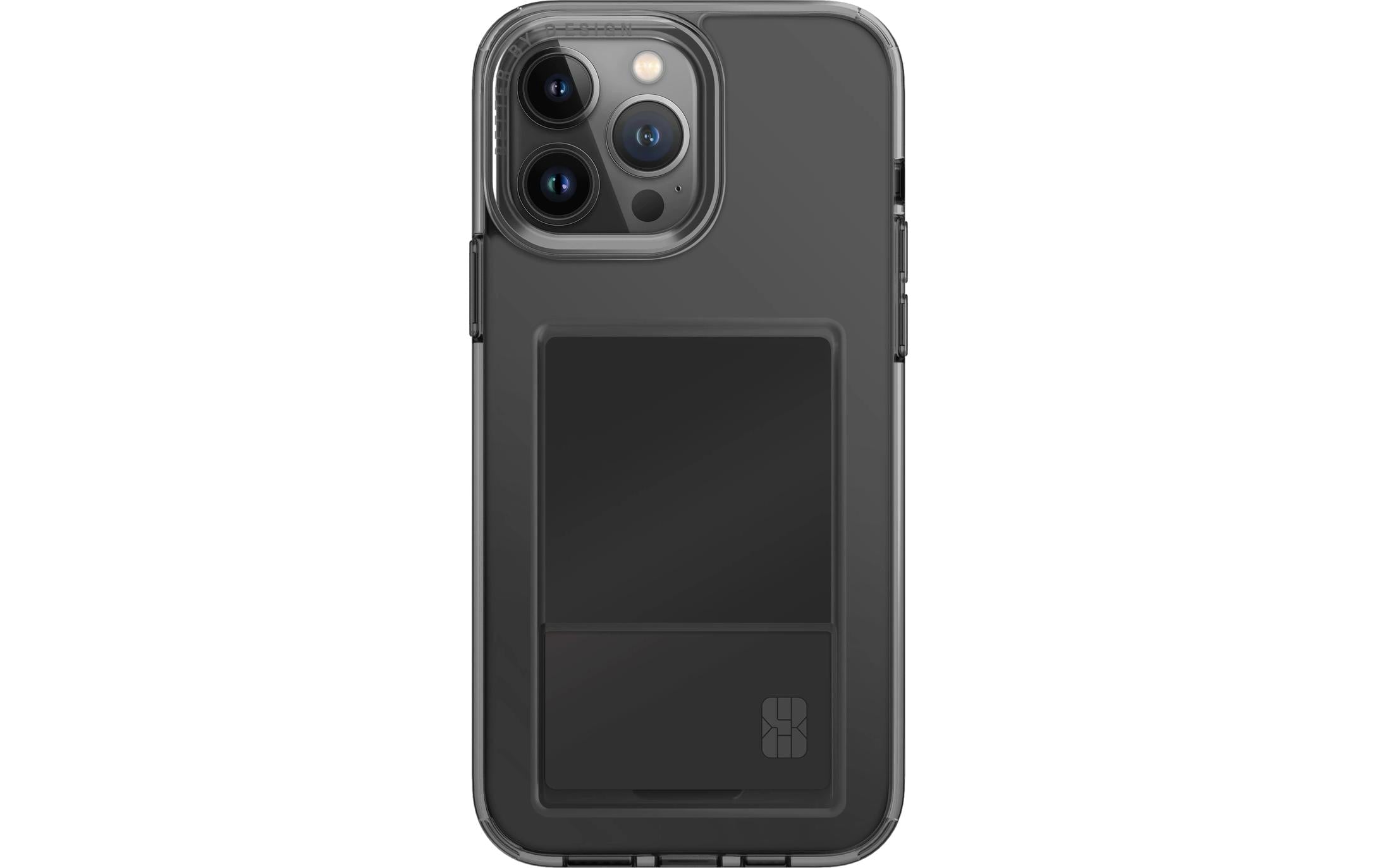 Uniq Back Cover Air Fender Hybrid iPhone 15 Pro Case Grau