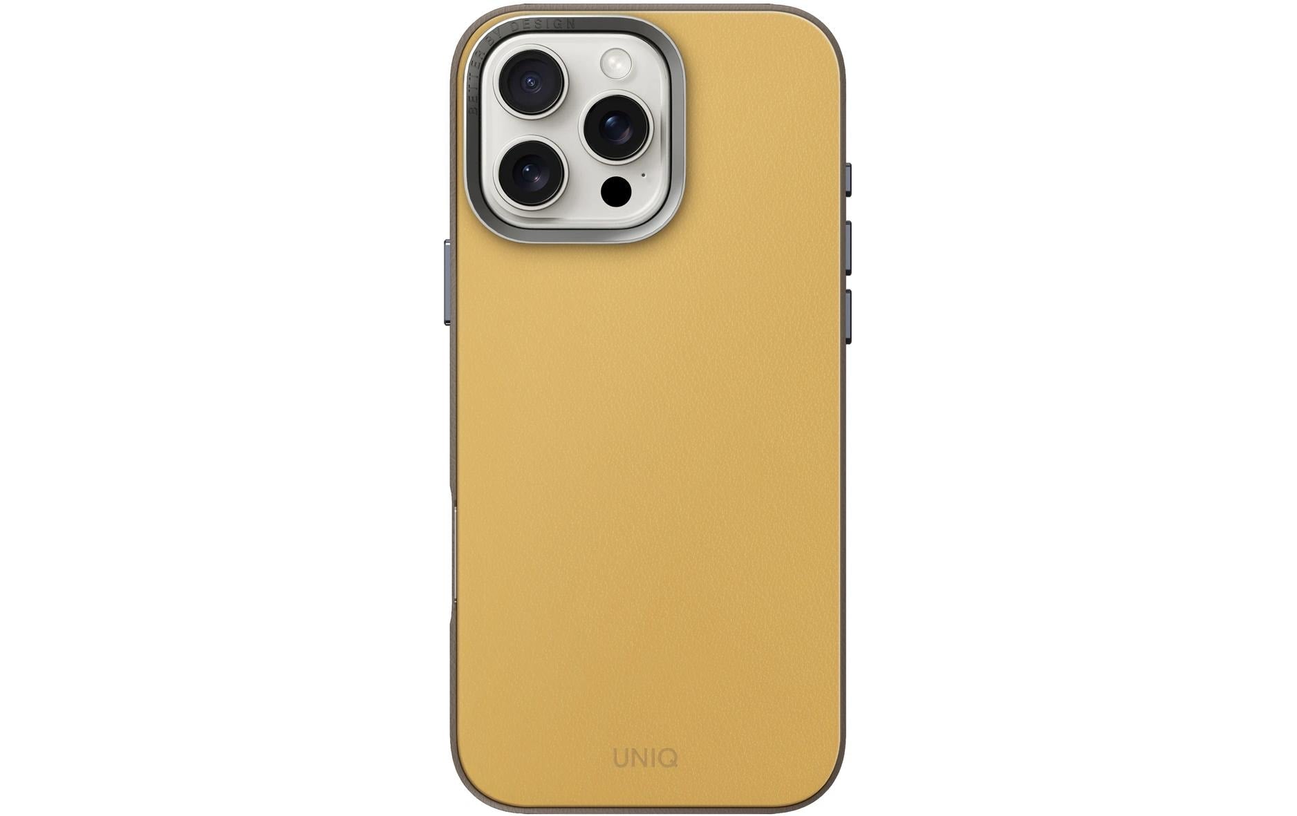 Uniq Back Cover Lyden DS iPhone 16 Pro Gelb