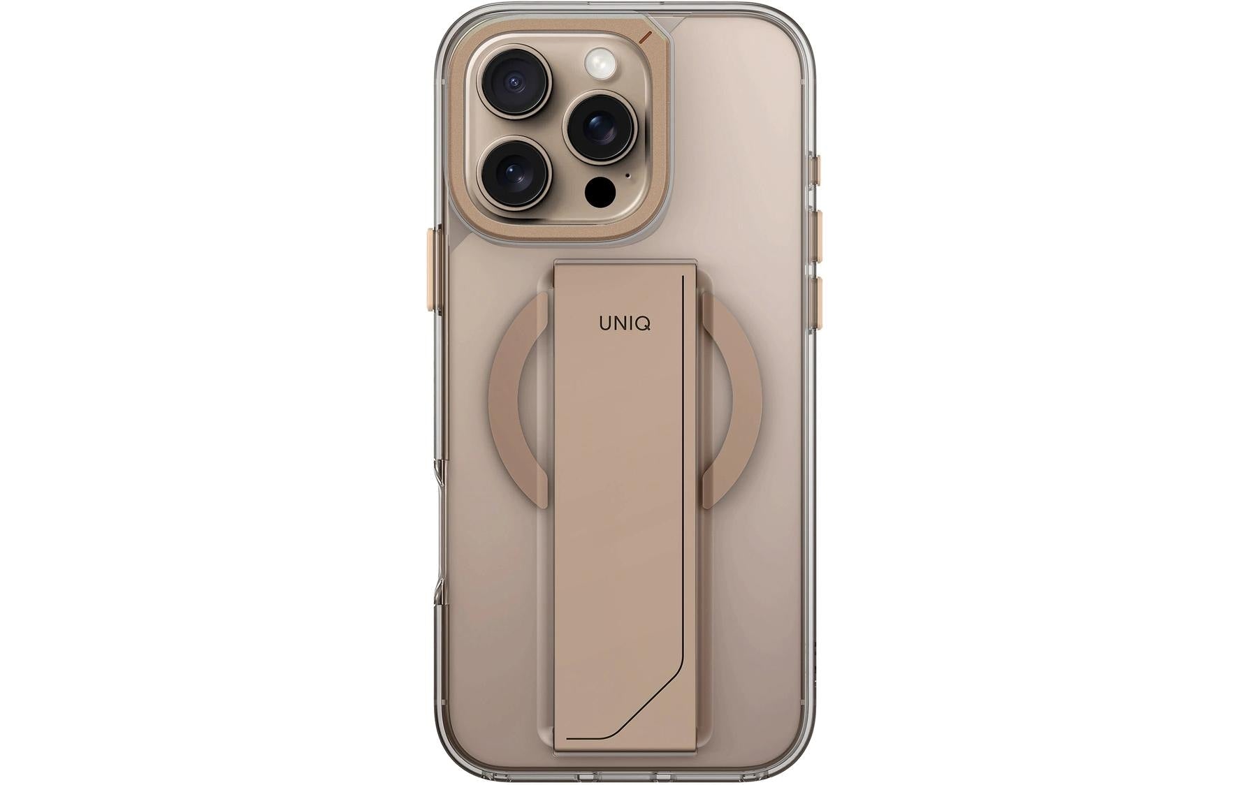 Uniq Back Cover Heldo Max Iphone 16 Pro Taupe