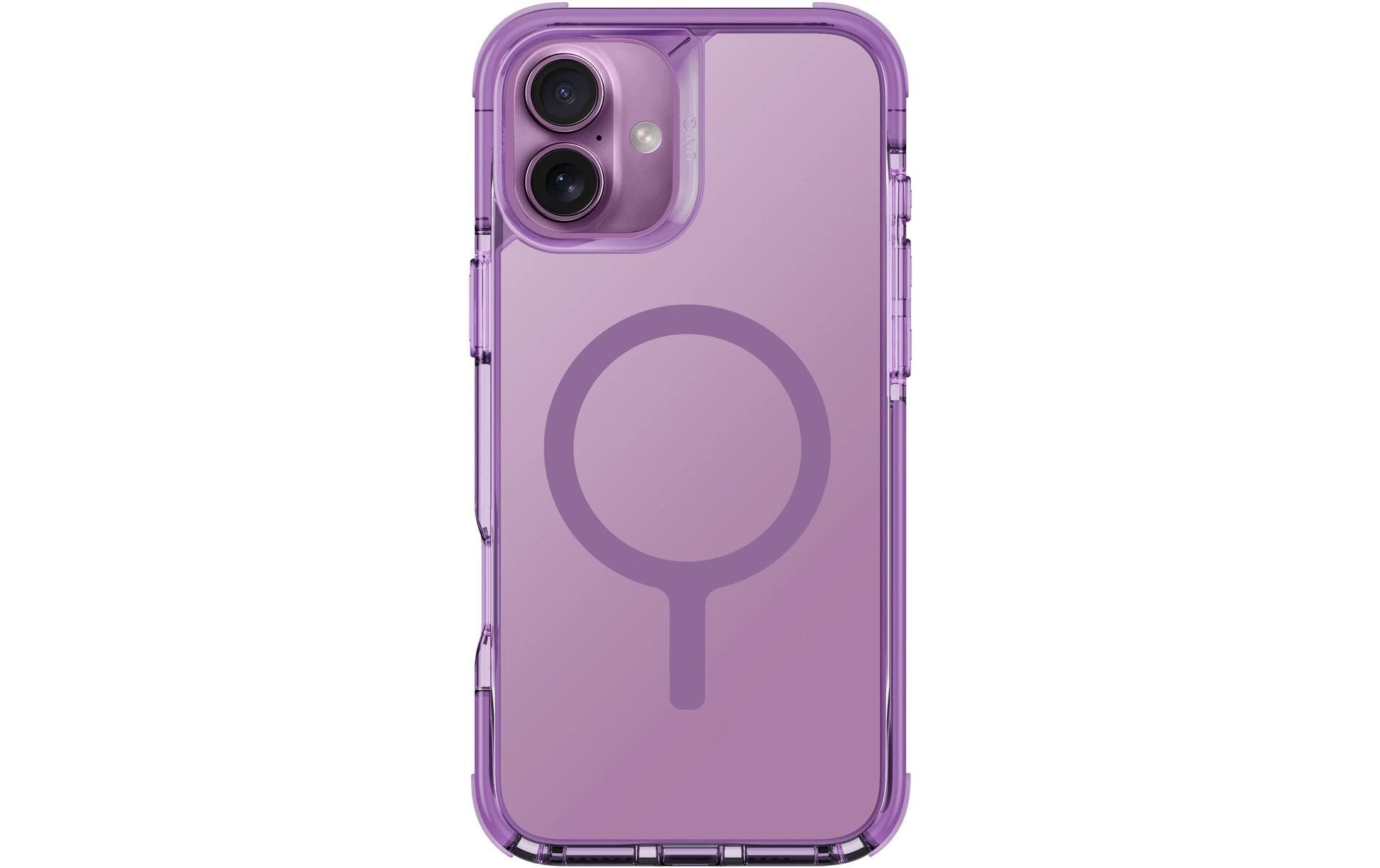 Uniq Back Cover Combat Hybrid iPhone 16 Plus Pink